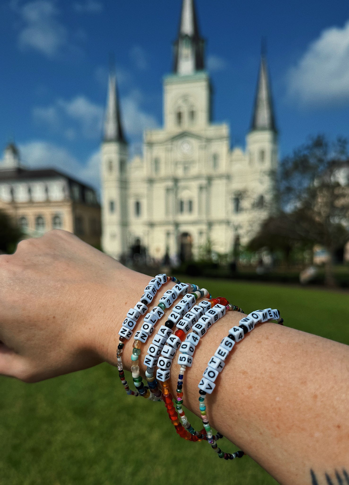 v&g friendship bracelet
