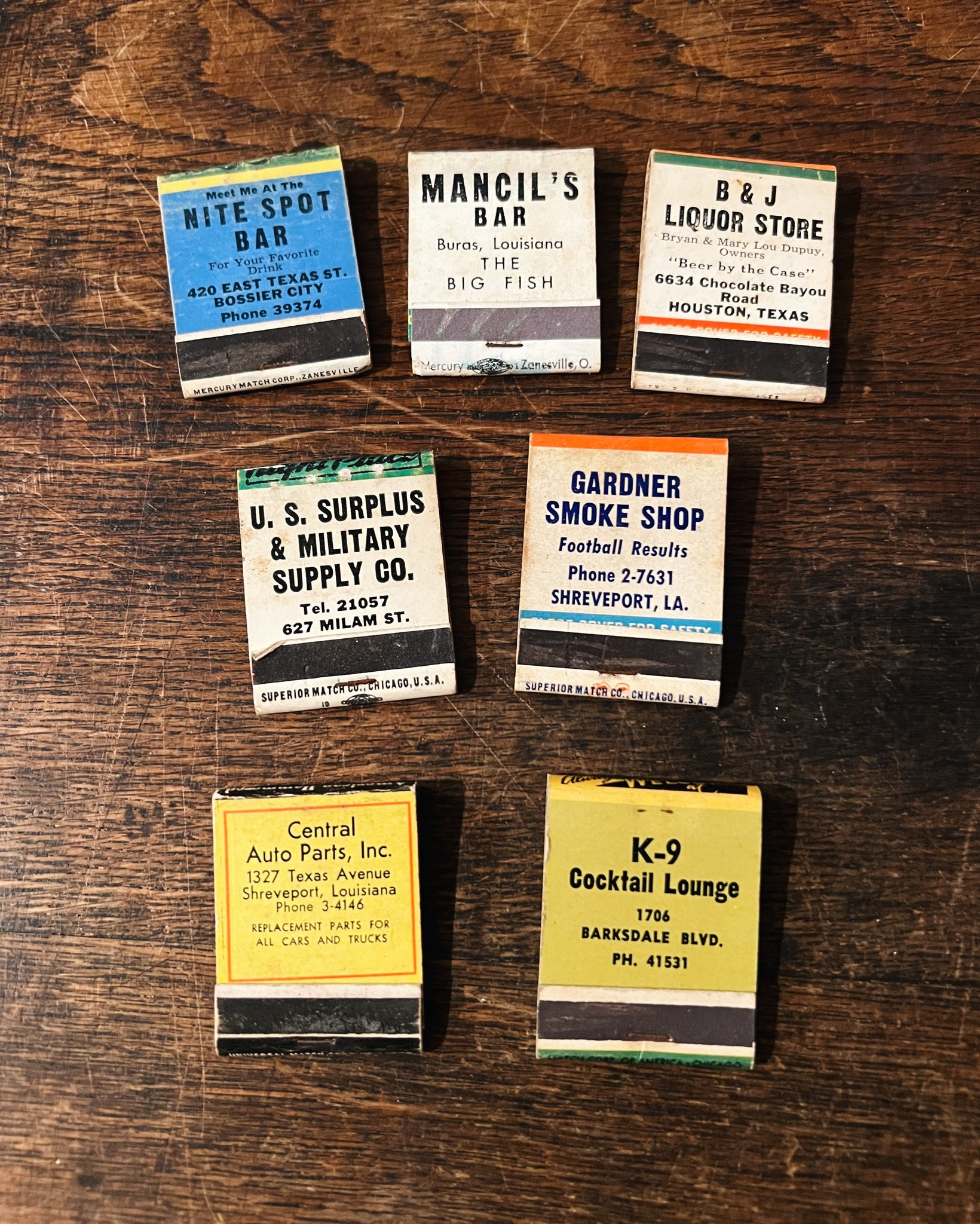 pinup matchbook