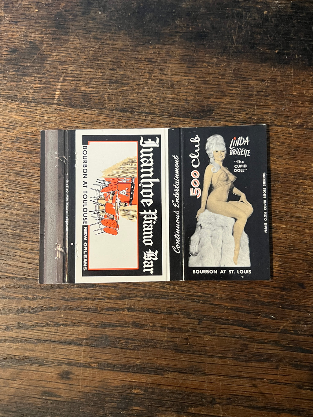 linda brigette match cover