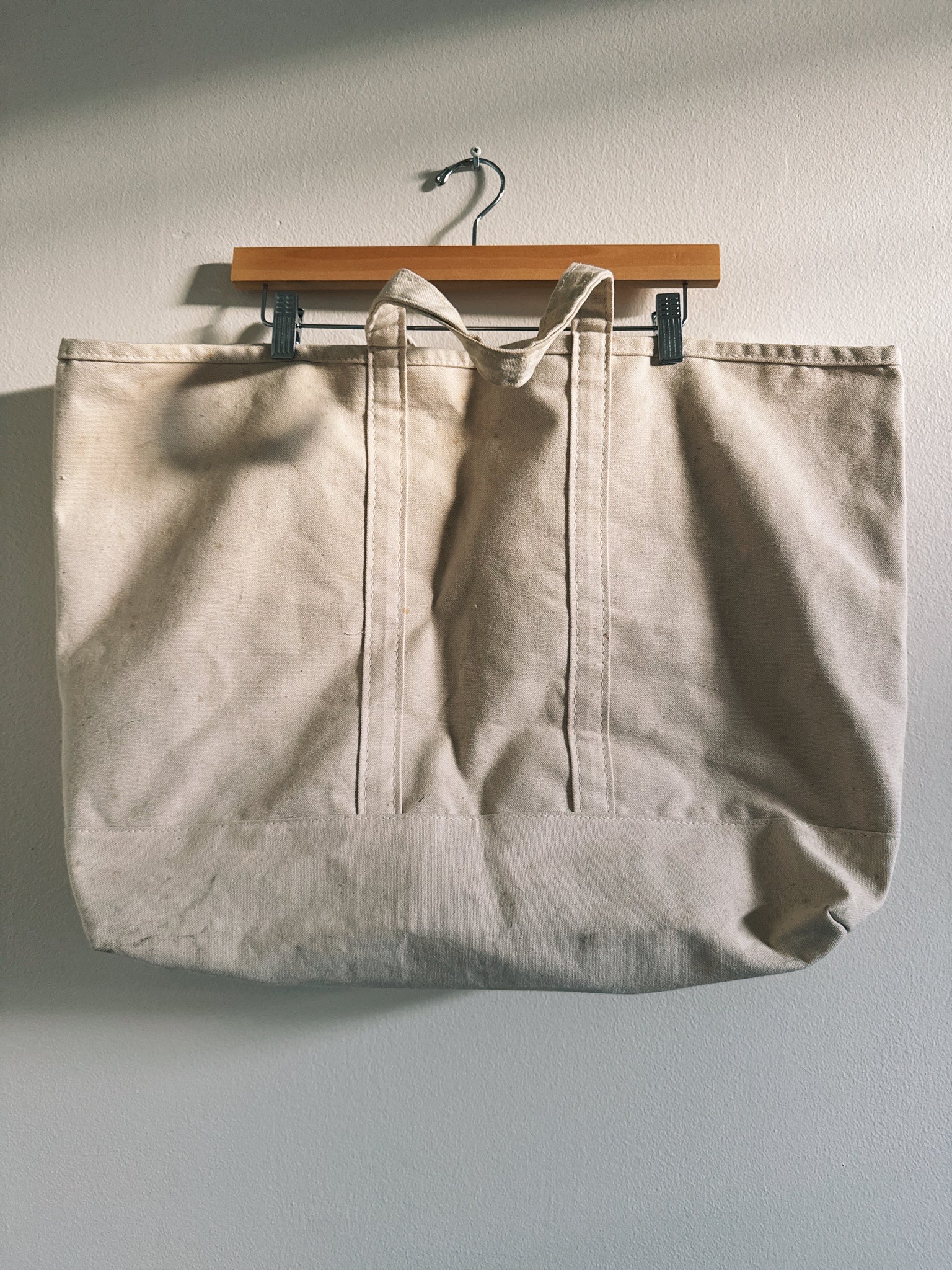 Custom Hand Drawn Bag: Vintage Coal Tote