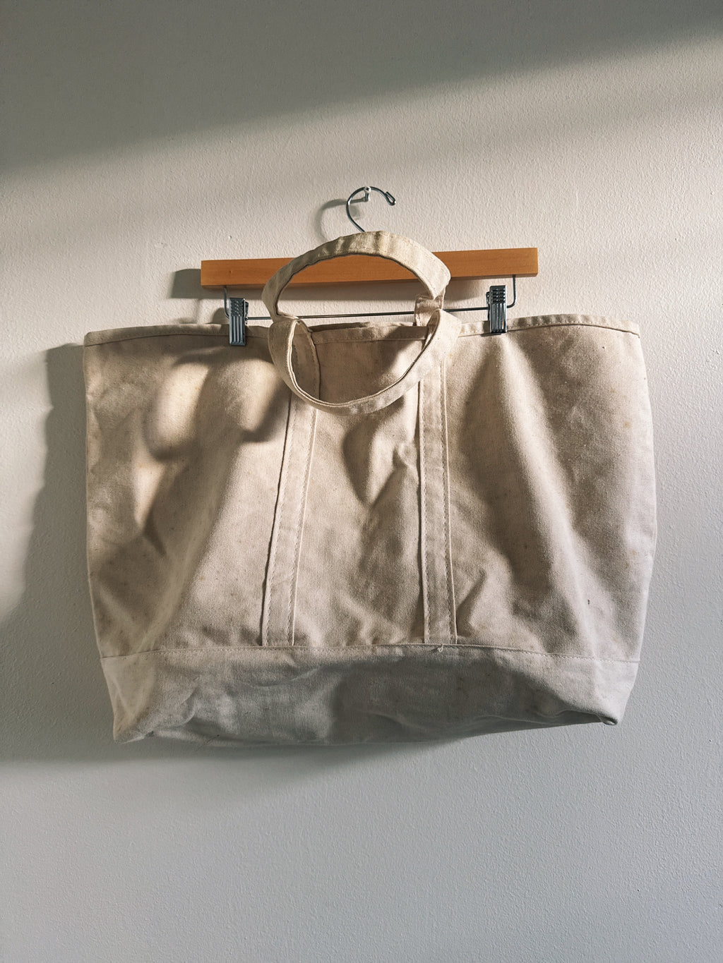 Custom Hand Drawn Bag: Vintage Coal Tote