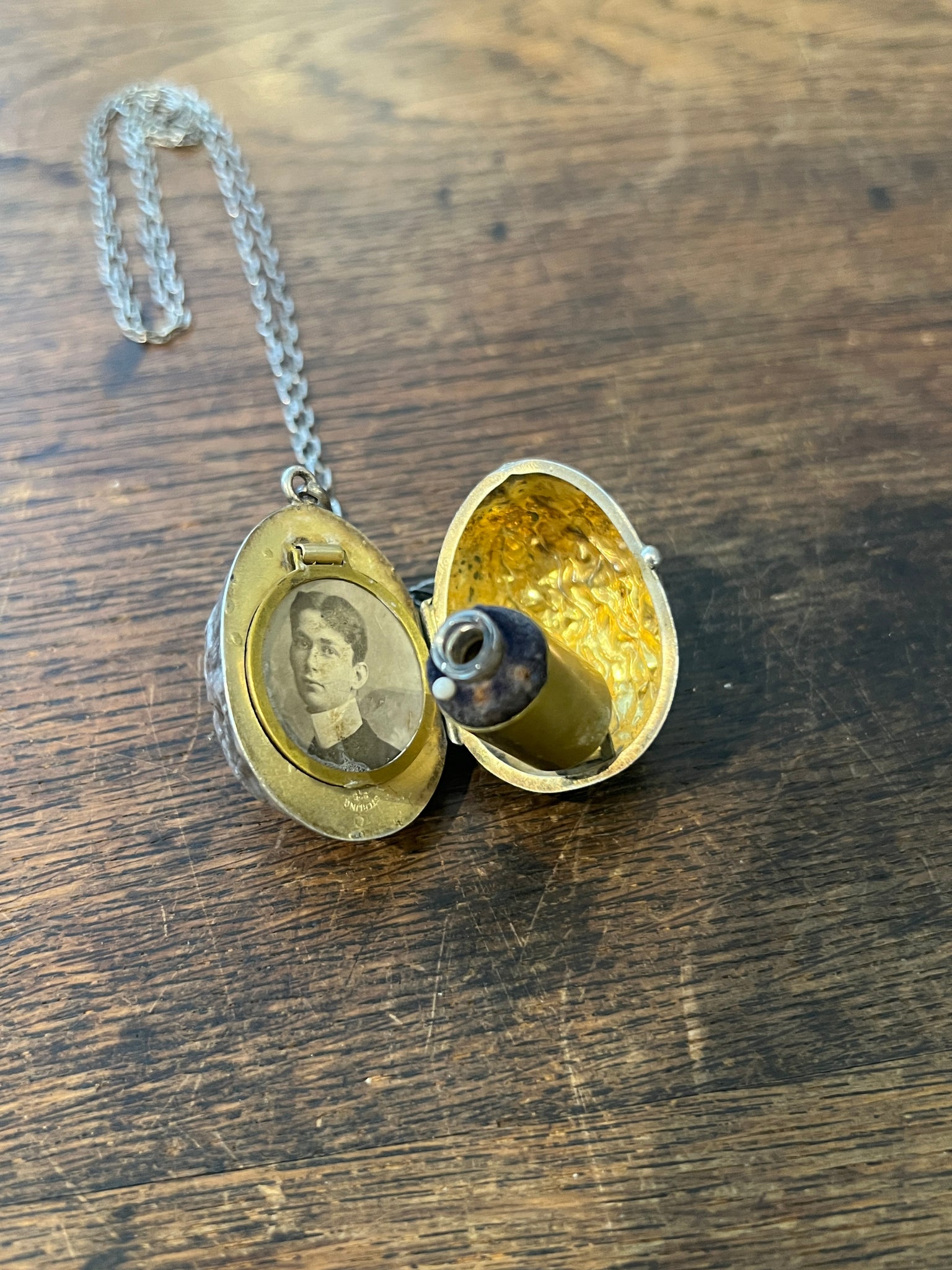 Victorian Walnut Locket