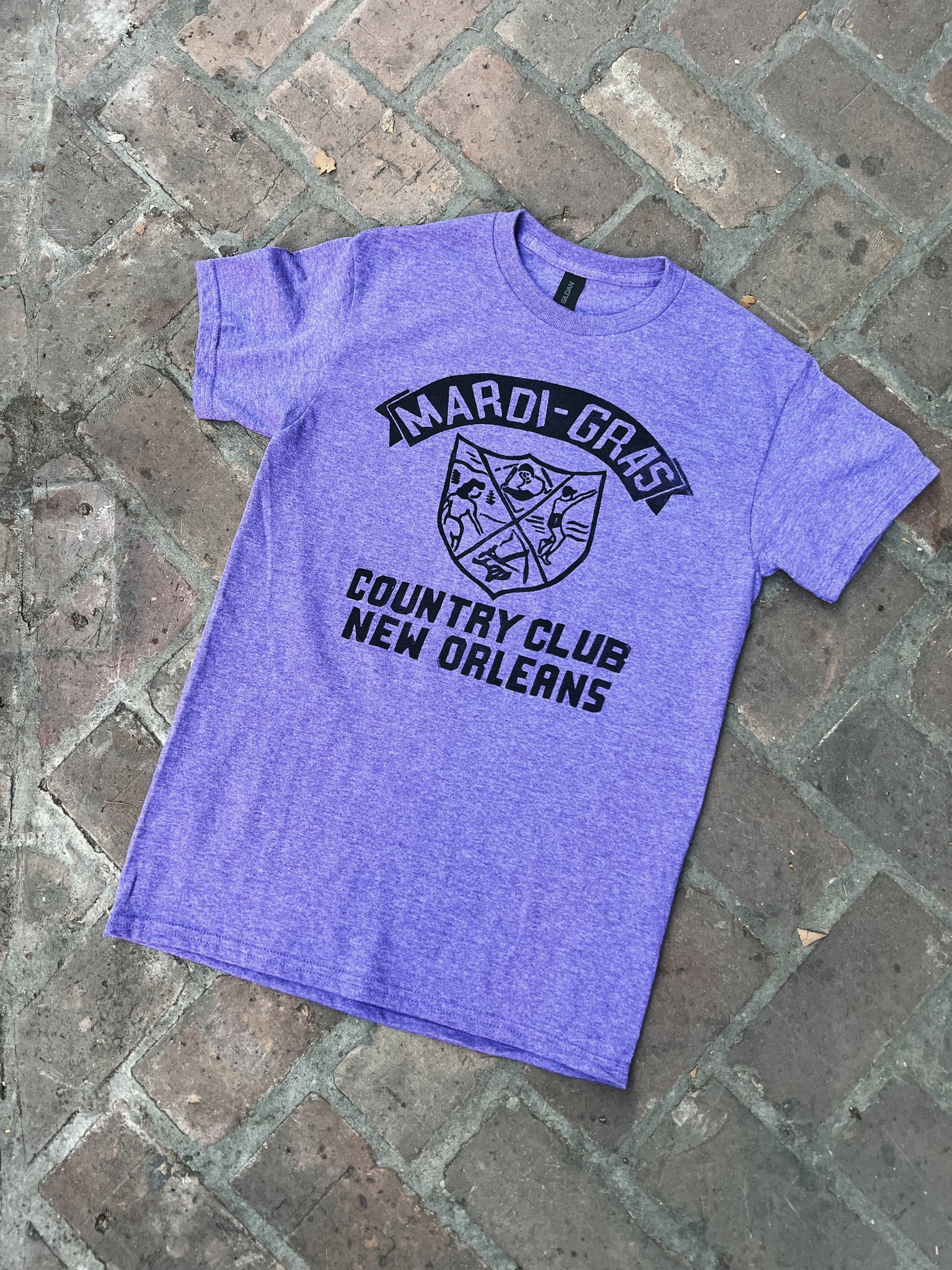Mardi Gras Country Club Purple