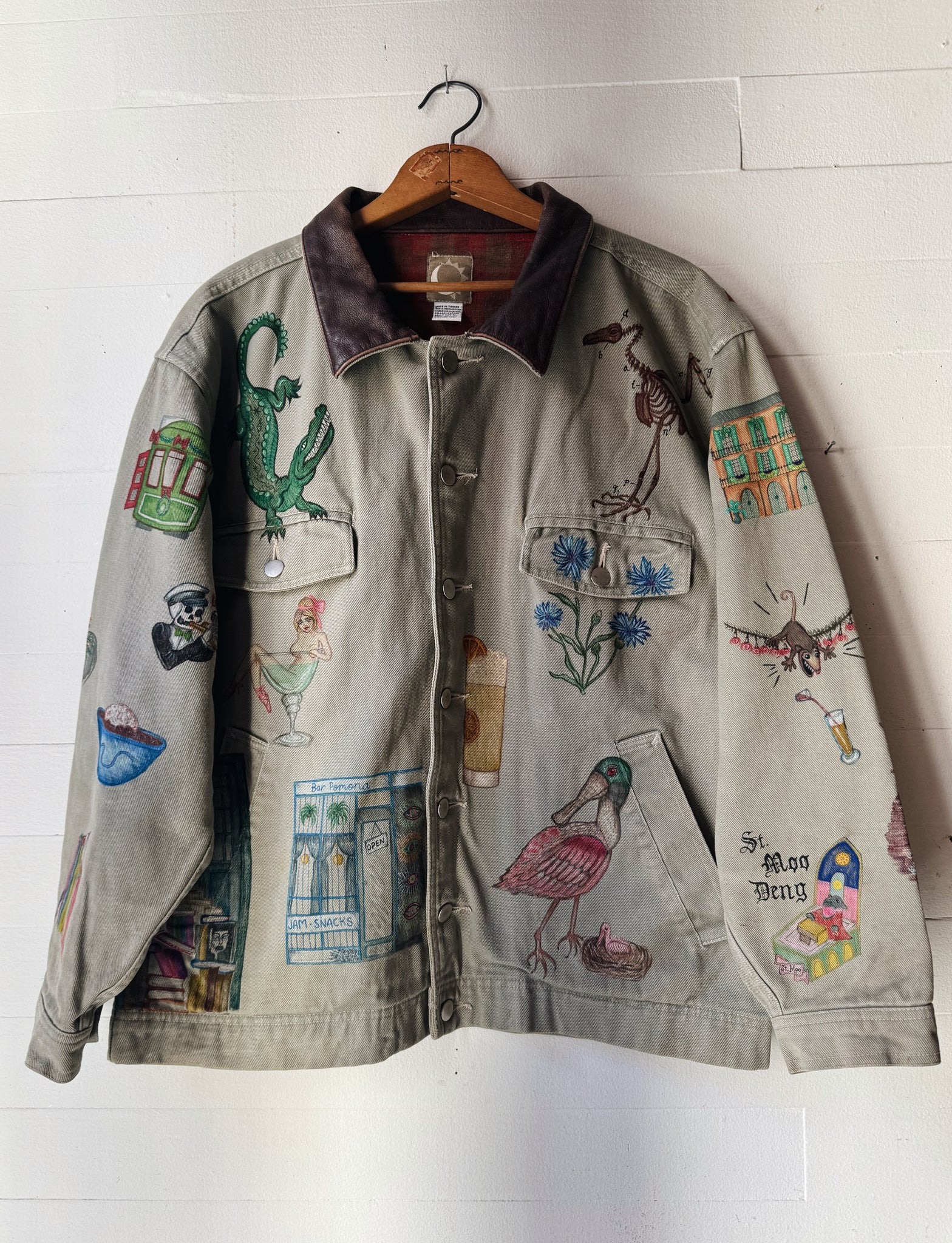 Custom Hand Drawn Chore Coat