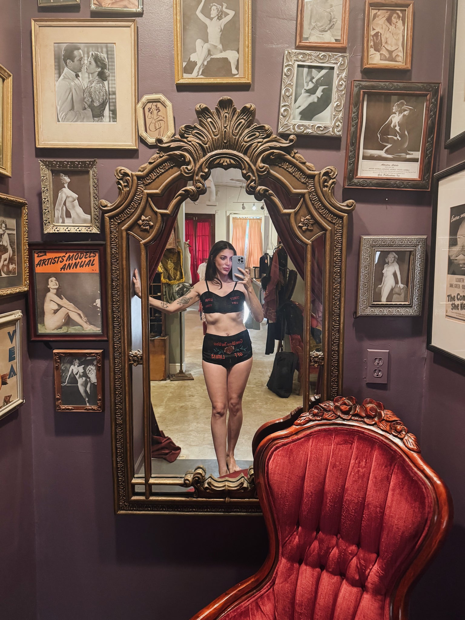 Sweetheart Lingerie Set (1940s)