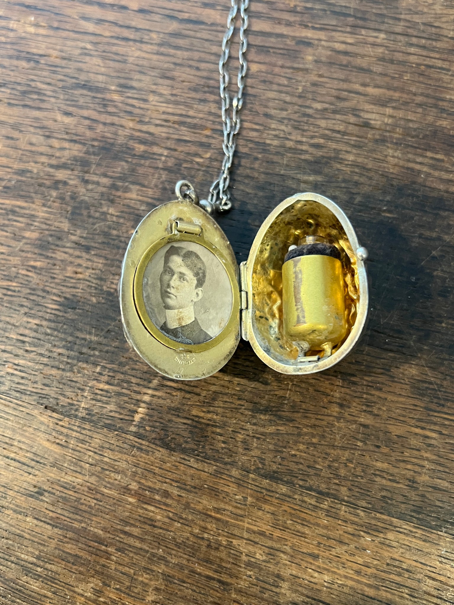 Victorian Walnut Locket