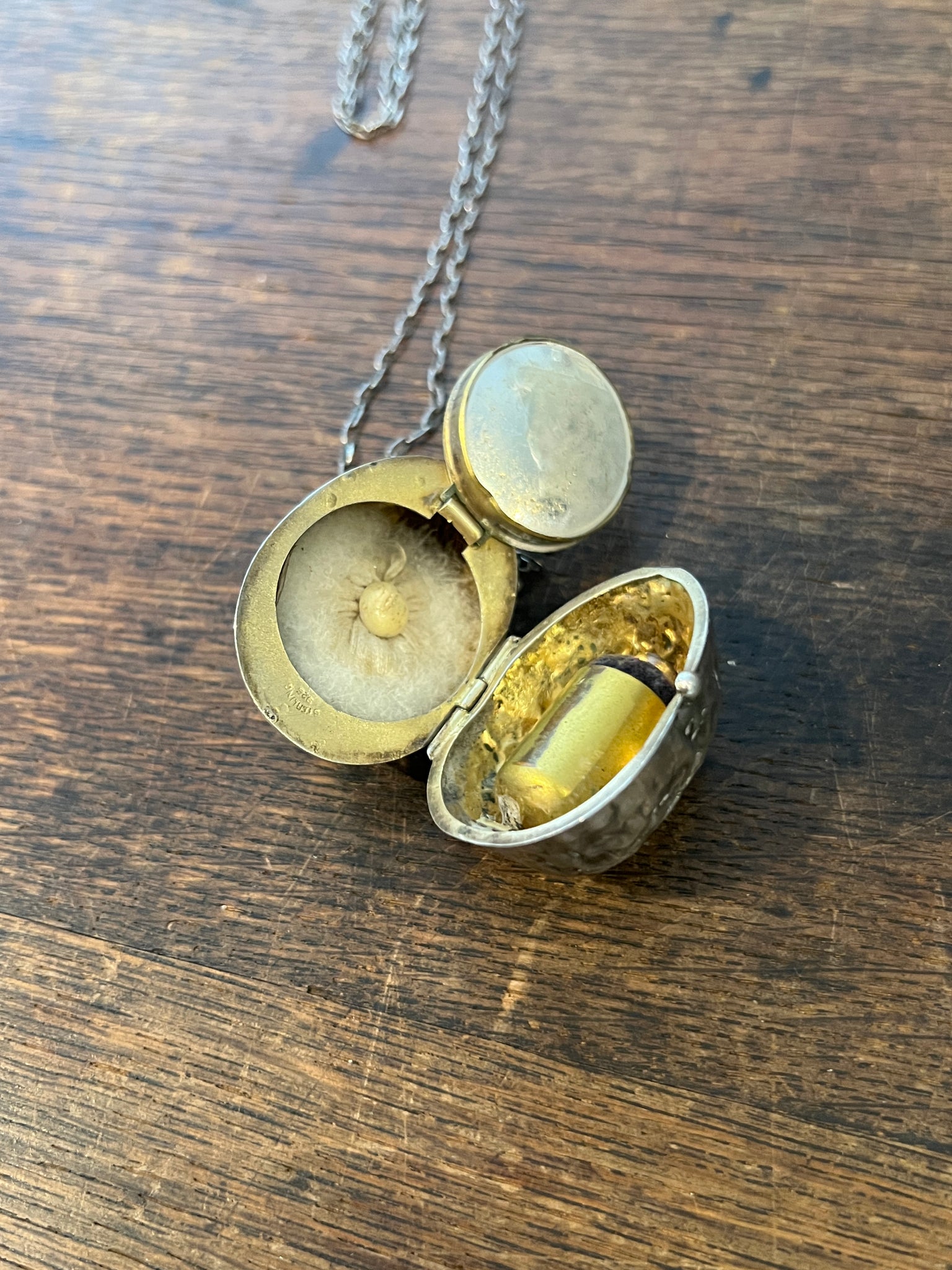 Victorian Walnut Locket