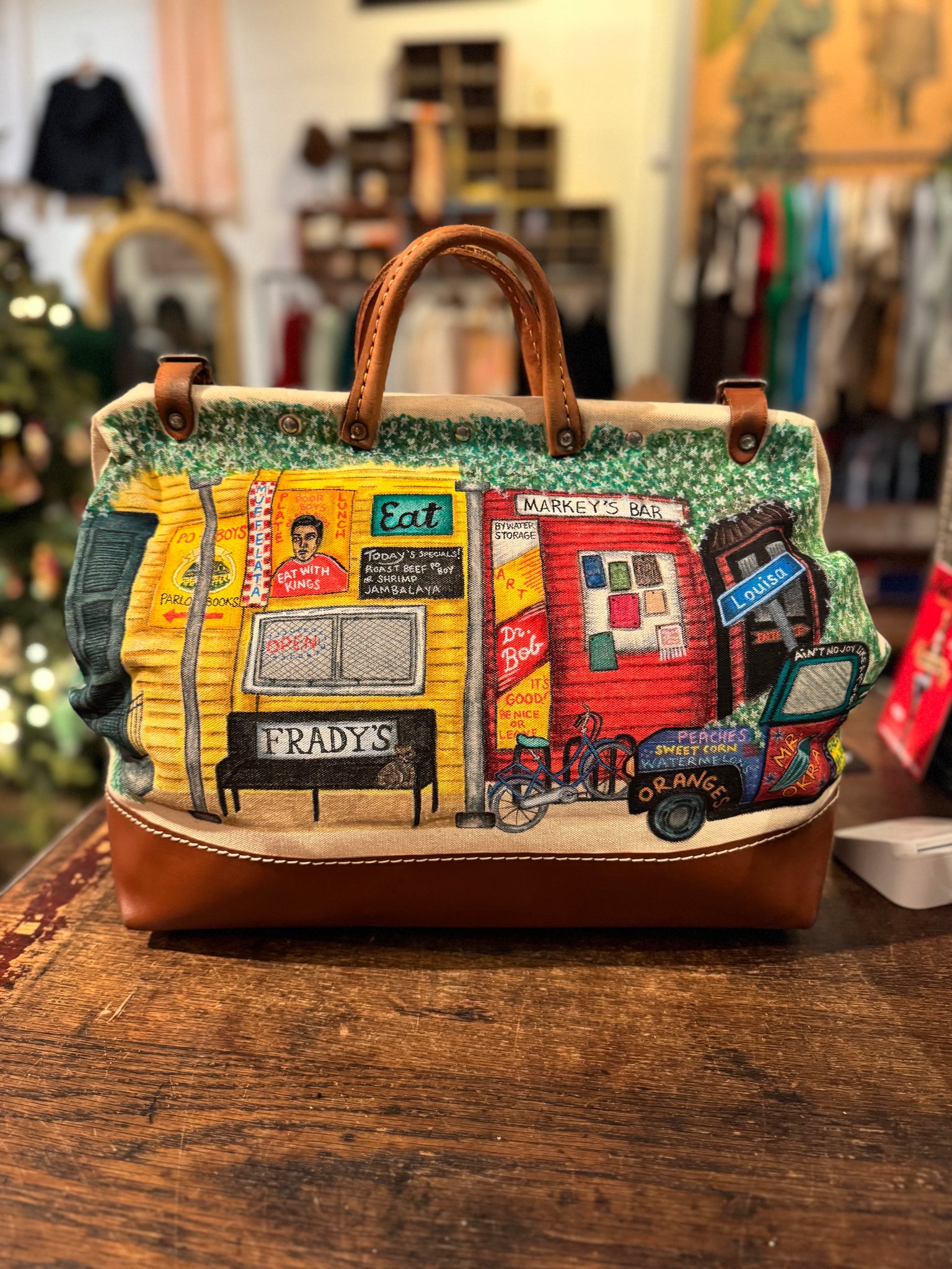 Custom Hand-Drawn Workman’s Bag (Past Example)