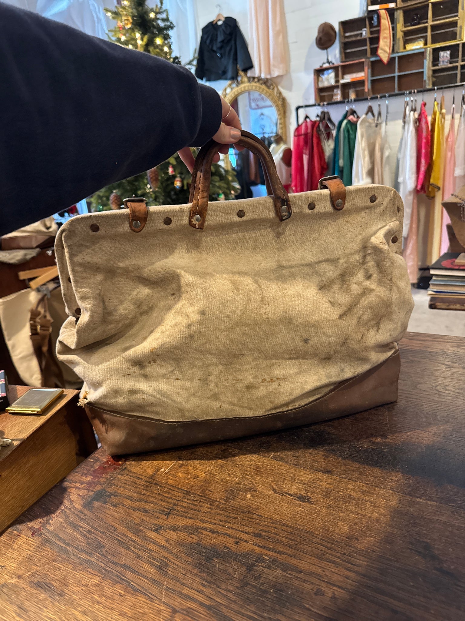 Custom Hand Drawn Bag: Workman’s Bag (Large)