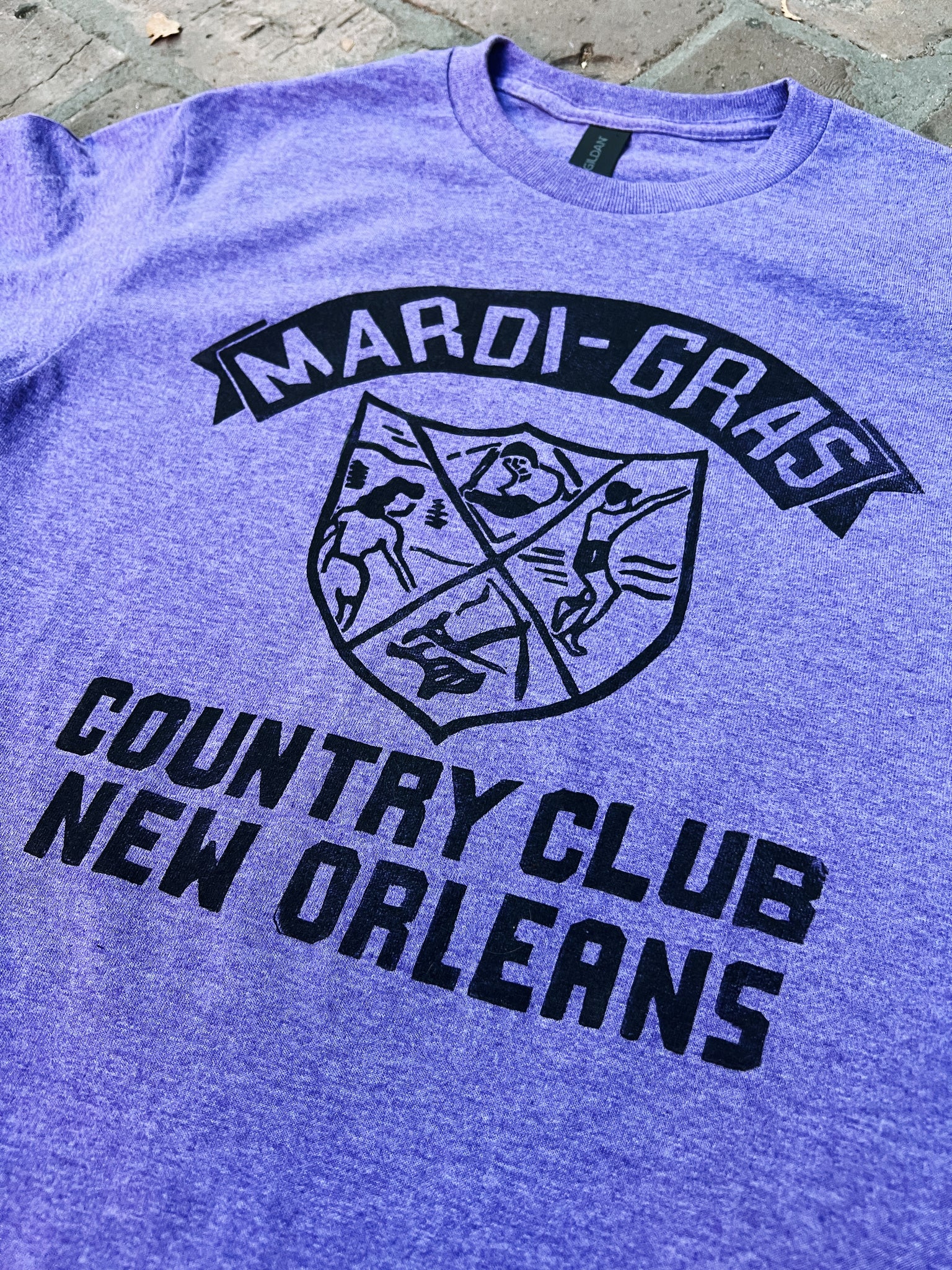 Mardi Gras Country Club Purple