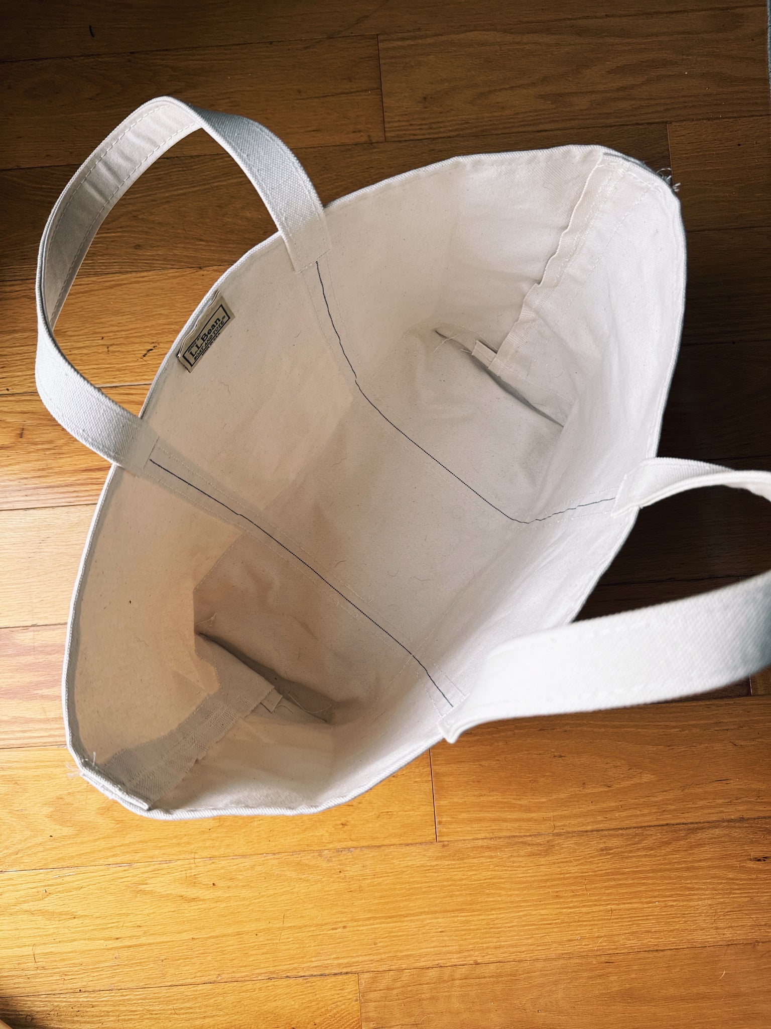 Custom Hand Drawn Bag: Vintage LL Bean Boat & Tote