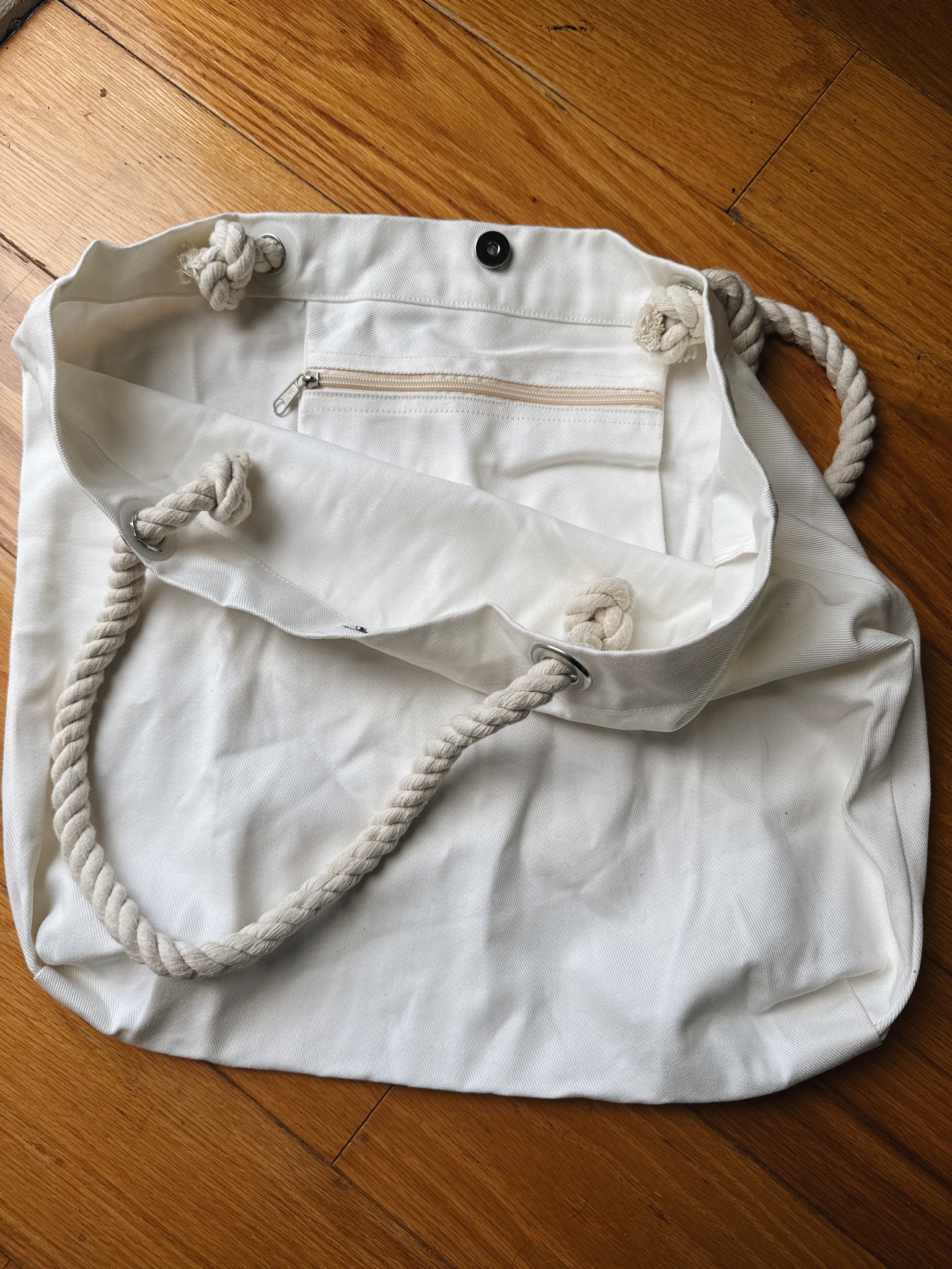 Custom Hand Drawn Bag: Nautical Tote