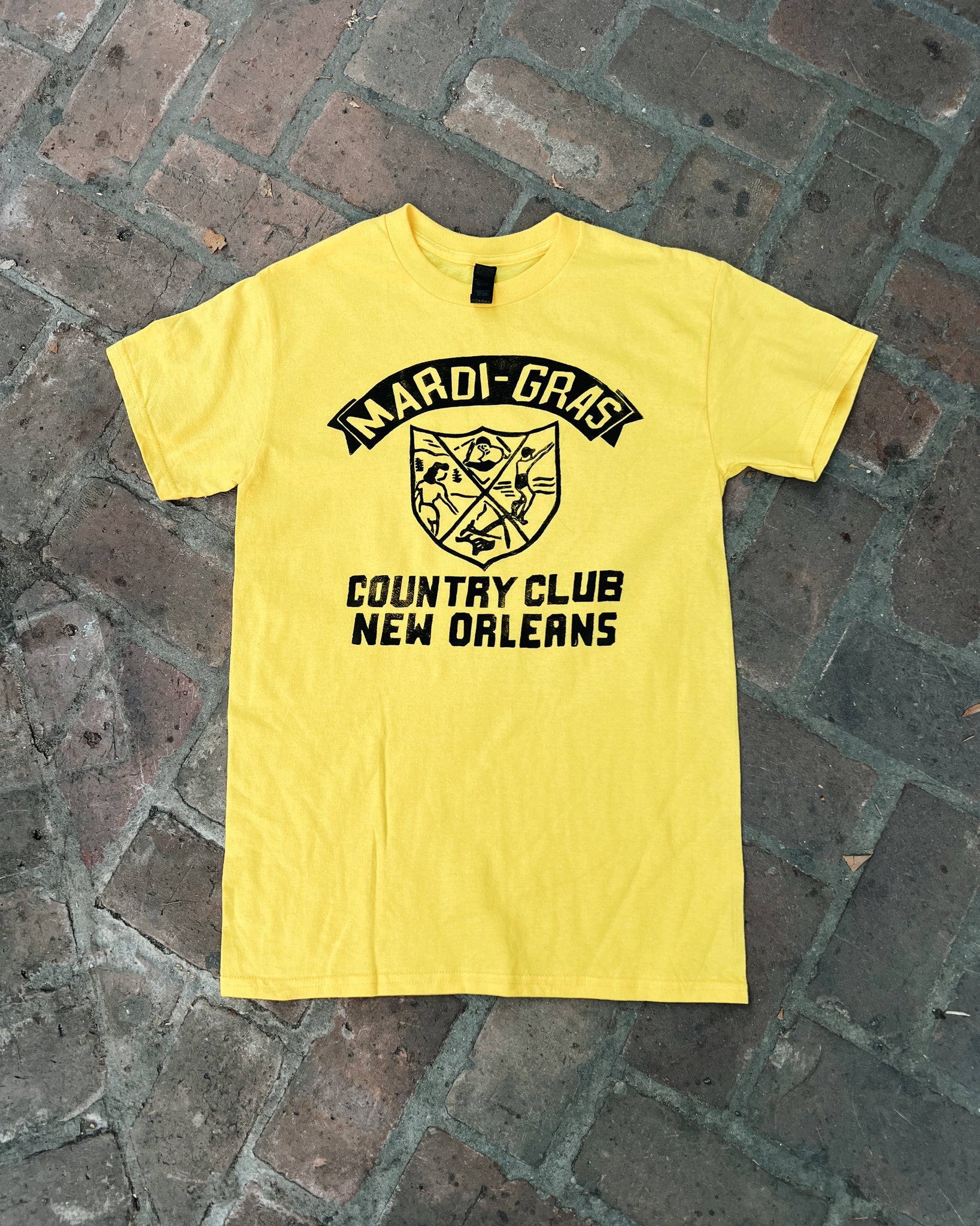 Mardi Gras Country Club Yellow