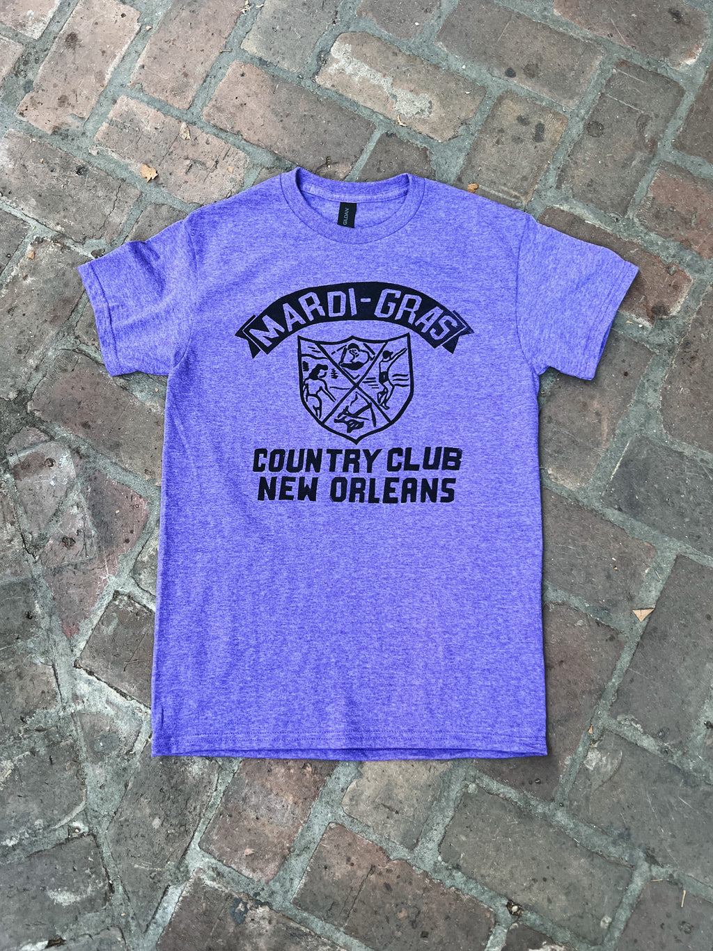 Mardi Gras Country Club Purple