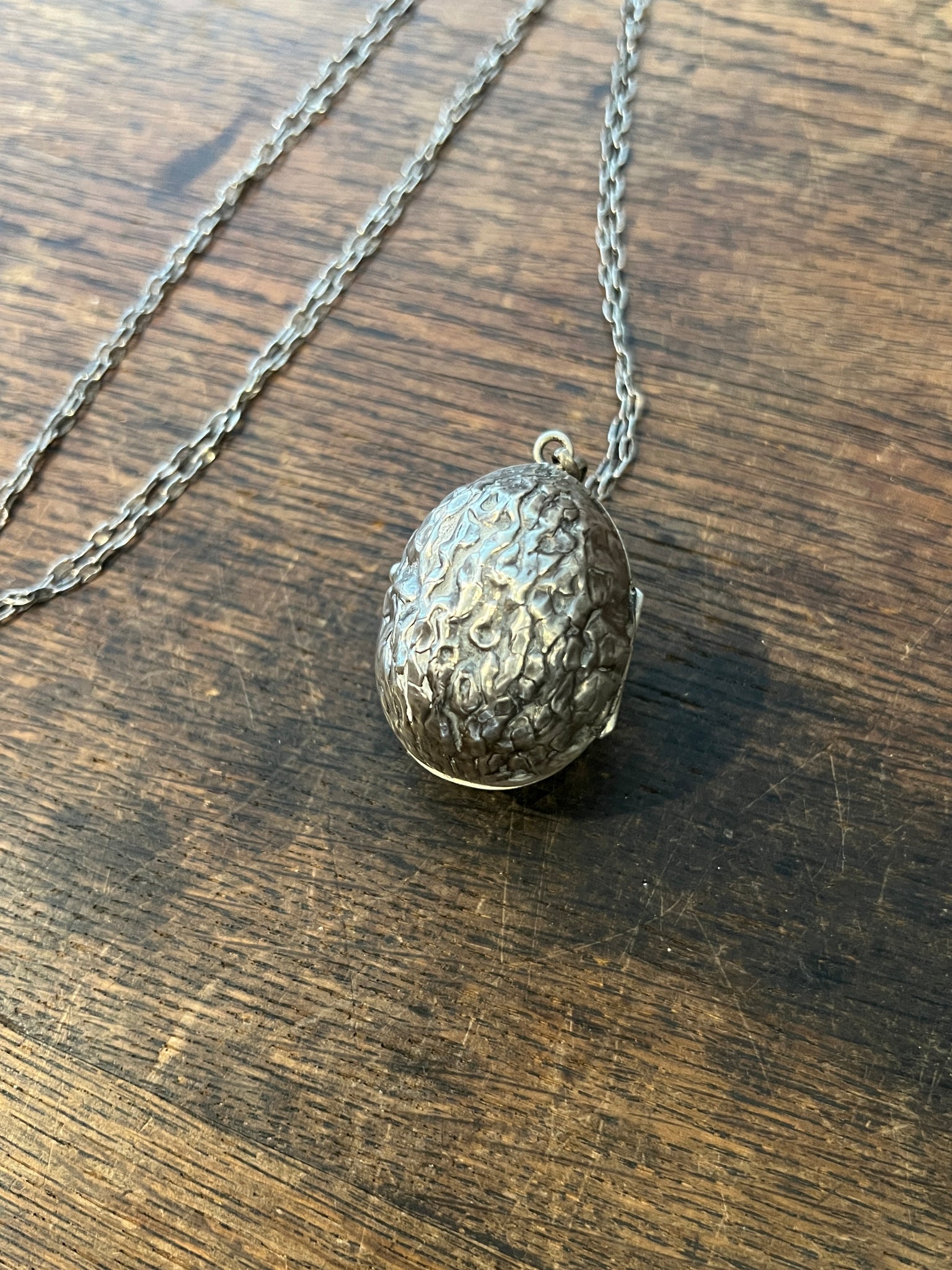 Victorian Walnut Locket