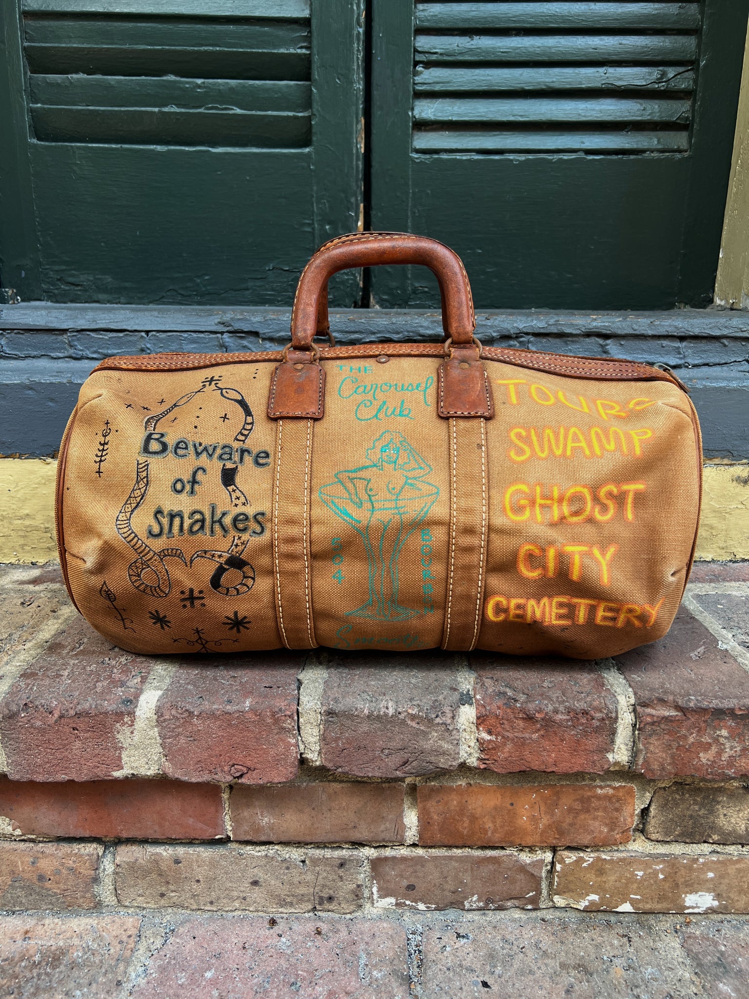 You Devil, Hand Painted Bag