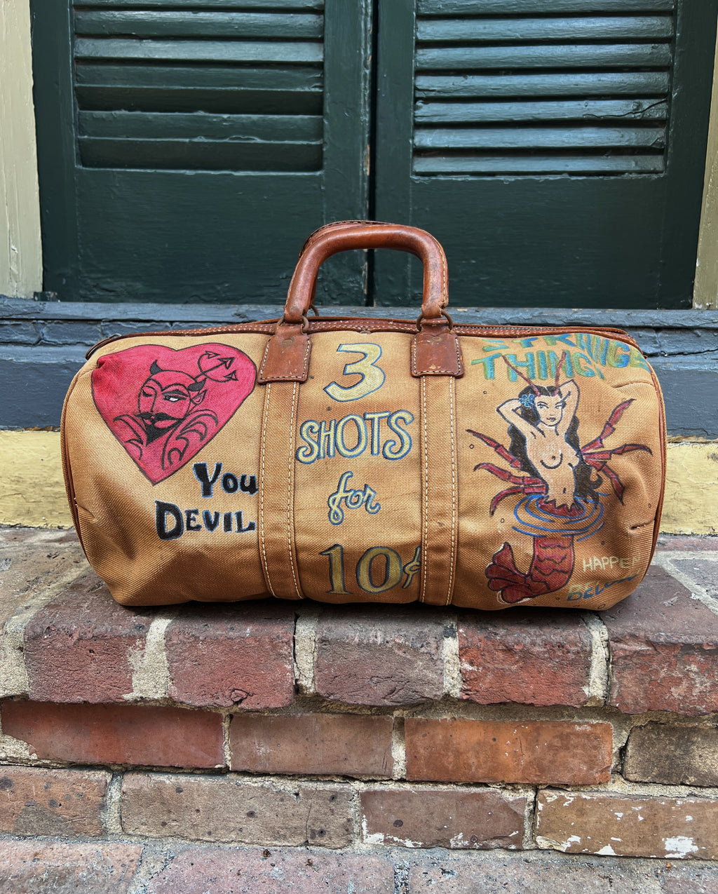 You Devil, Hand Painted Bag