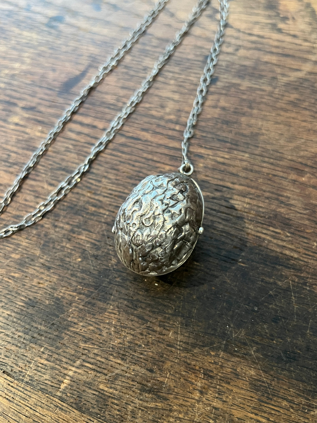 Victorian Walnut Locket