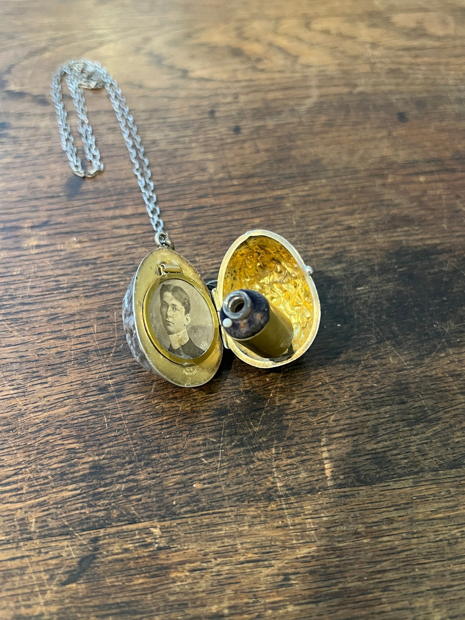 Victorian Walnut Locket