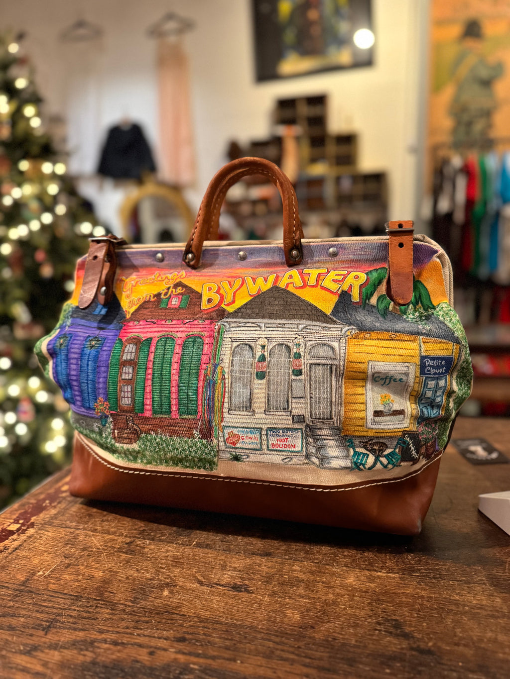 Custom Hand-Drawn Workman’s Bag