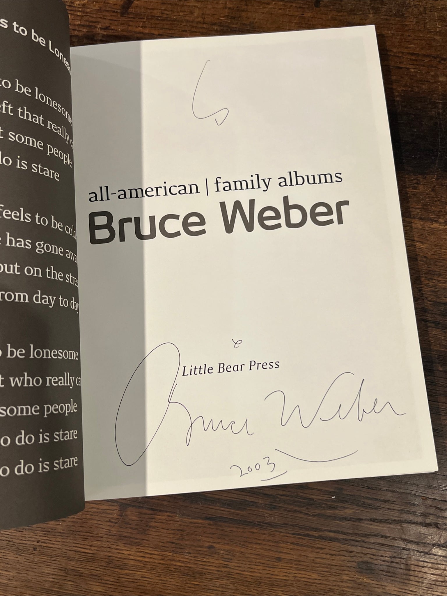 All American Family Albums - Bruce Weber