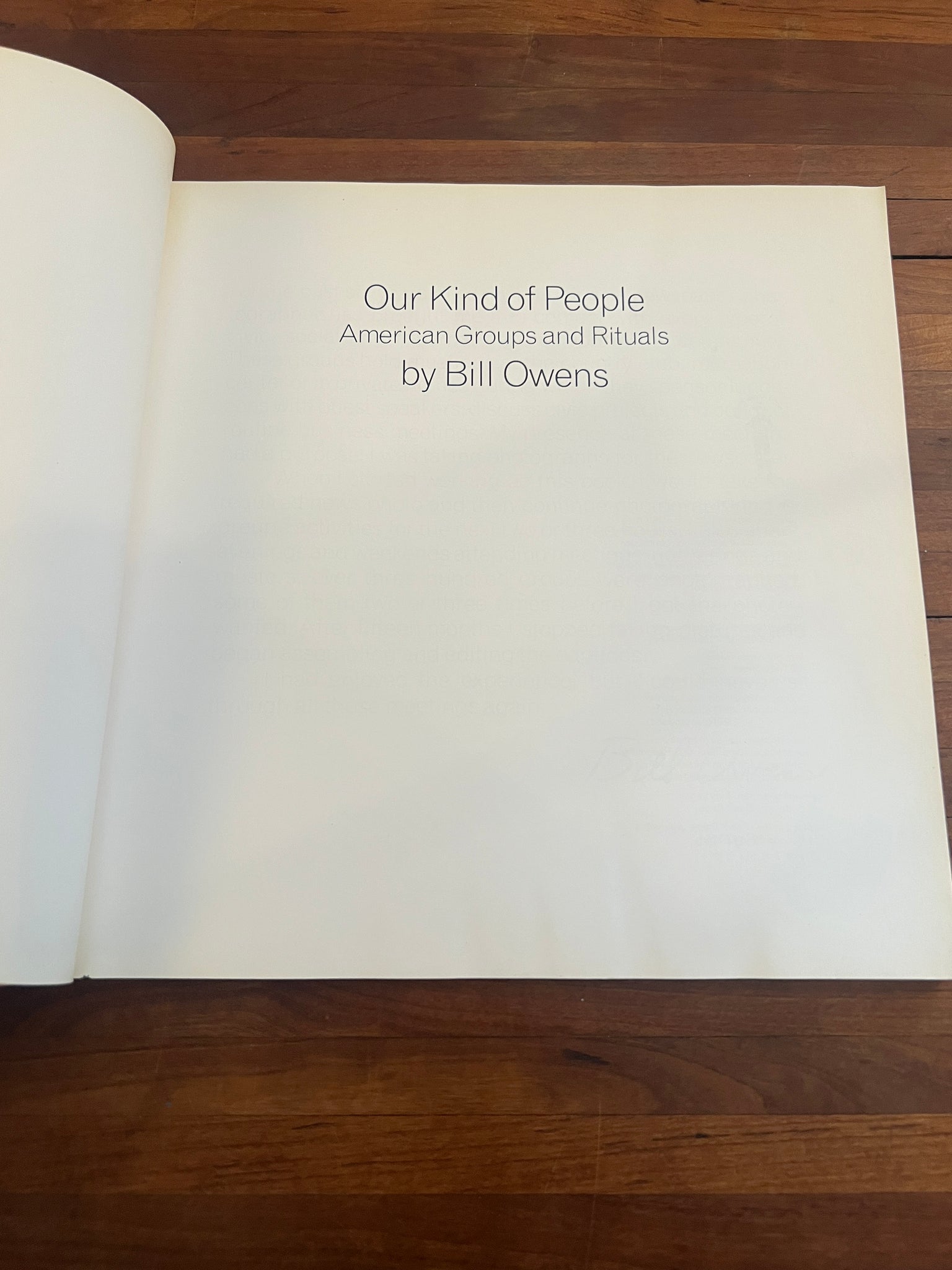 American Groups & Rituals - Bill Owens