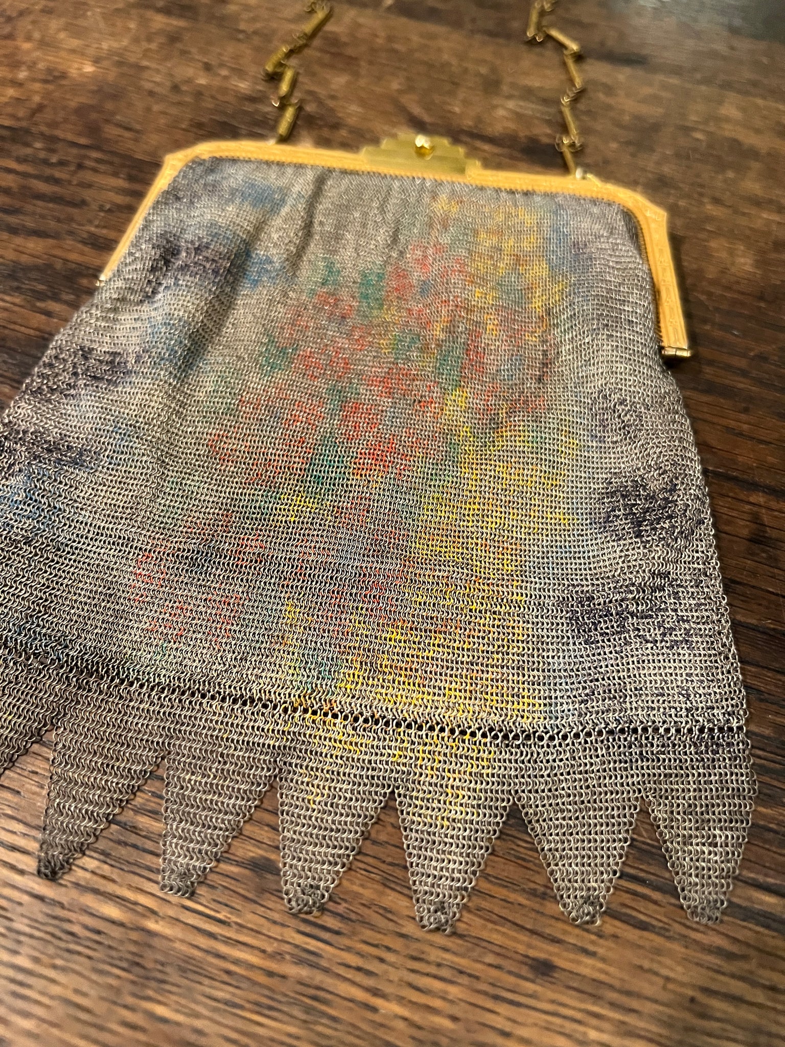 1920s Metal Mesh Purse