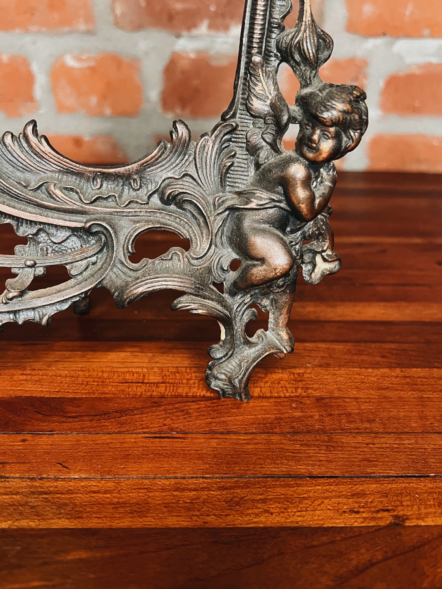 Art Nouveau Coppered Frame