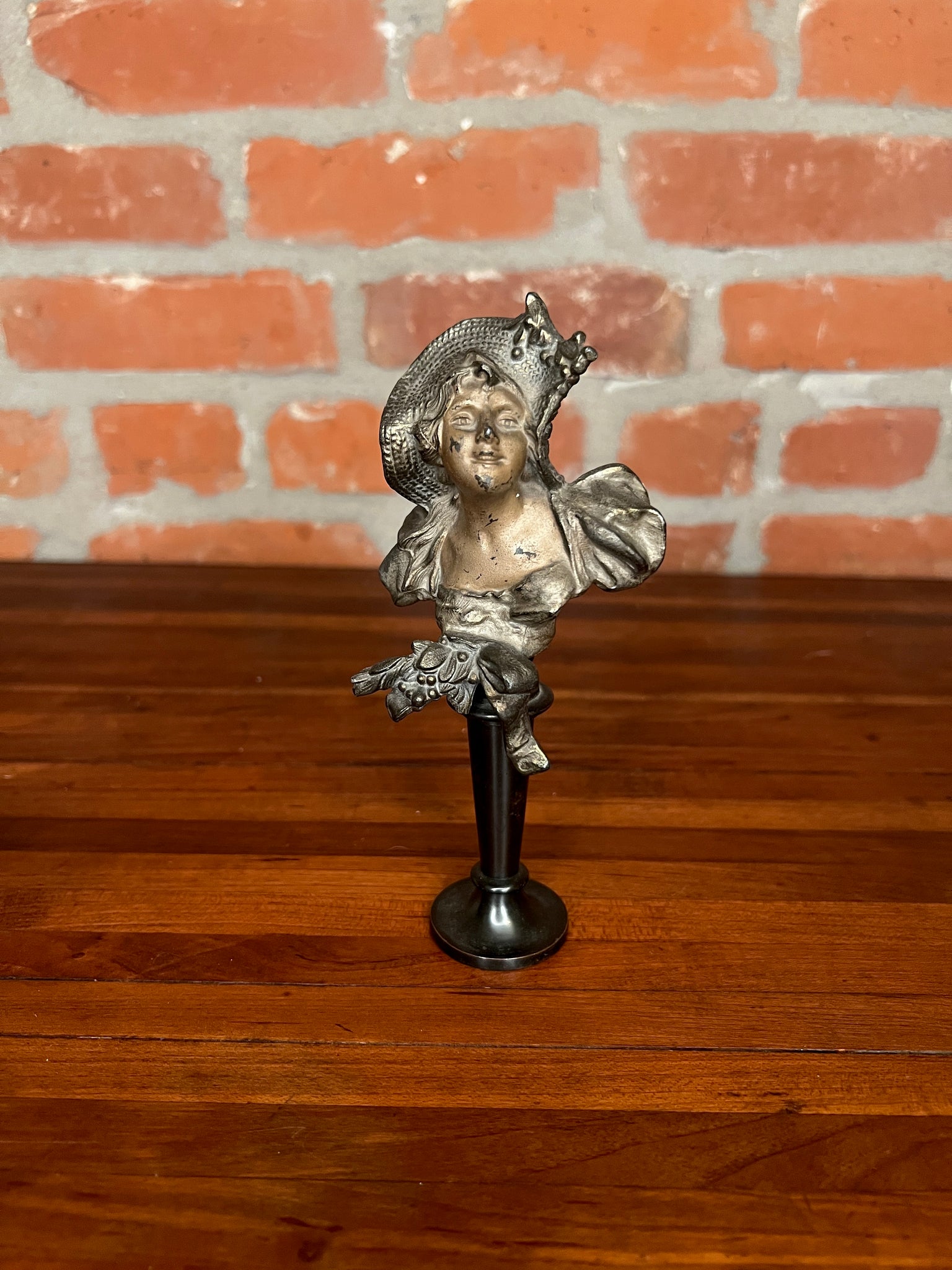 Art Nouveau Bronze Bust