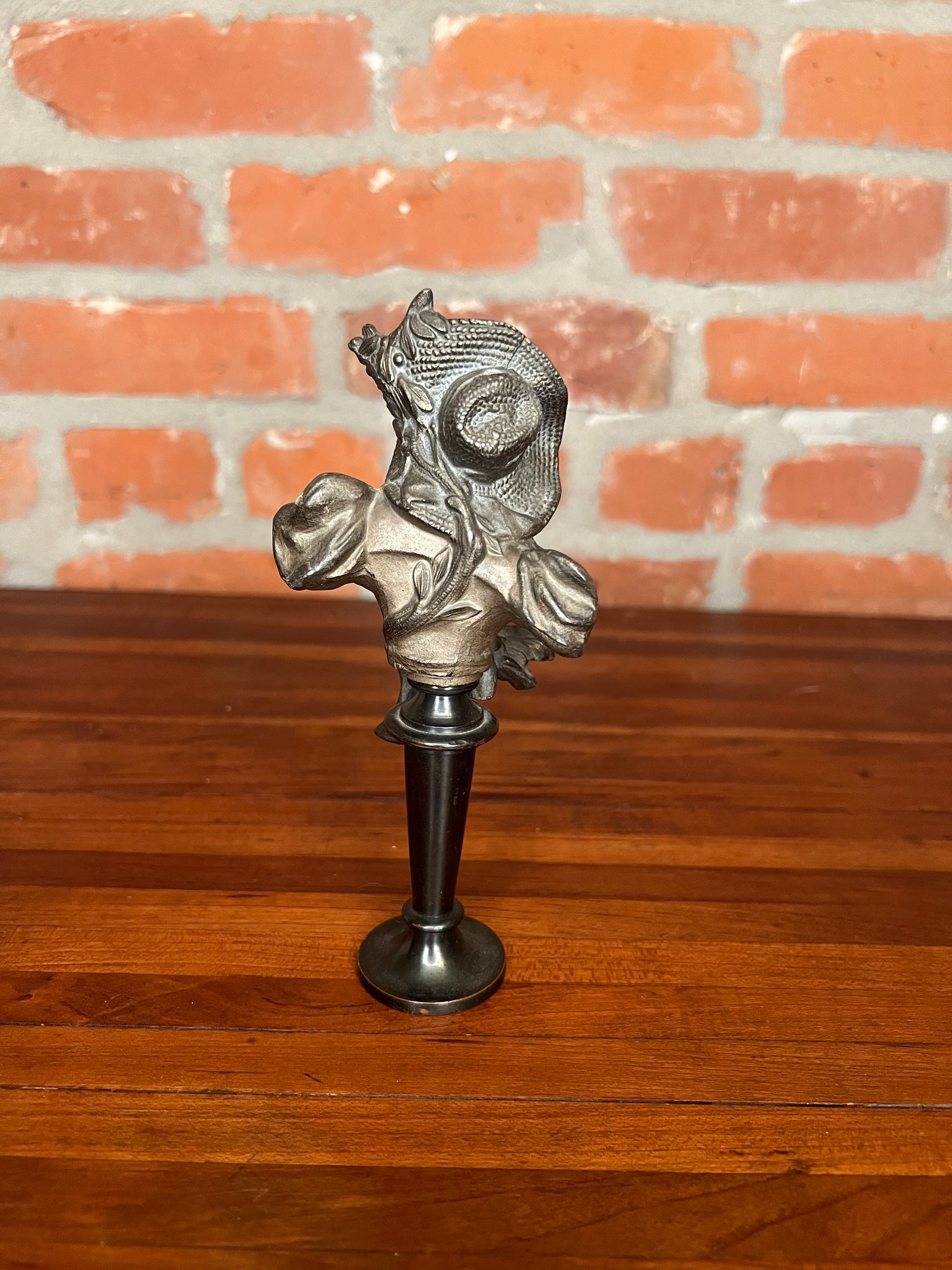 Art Nouveau Bronze Bust