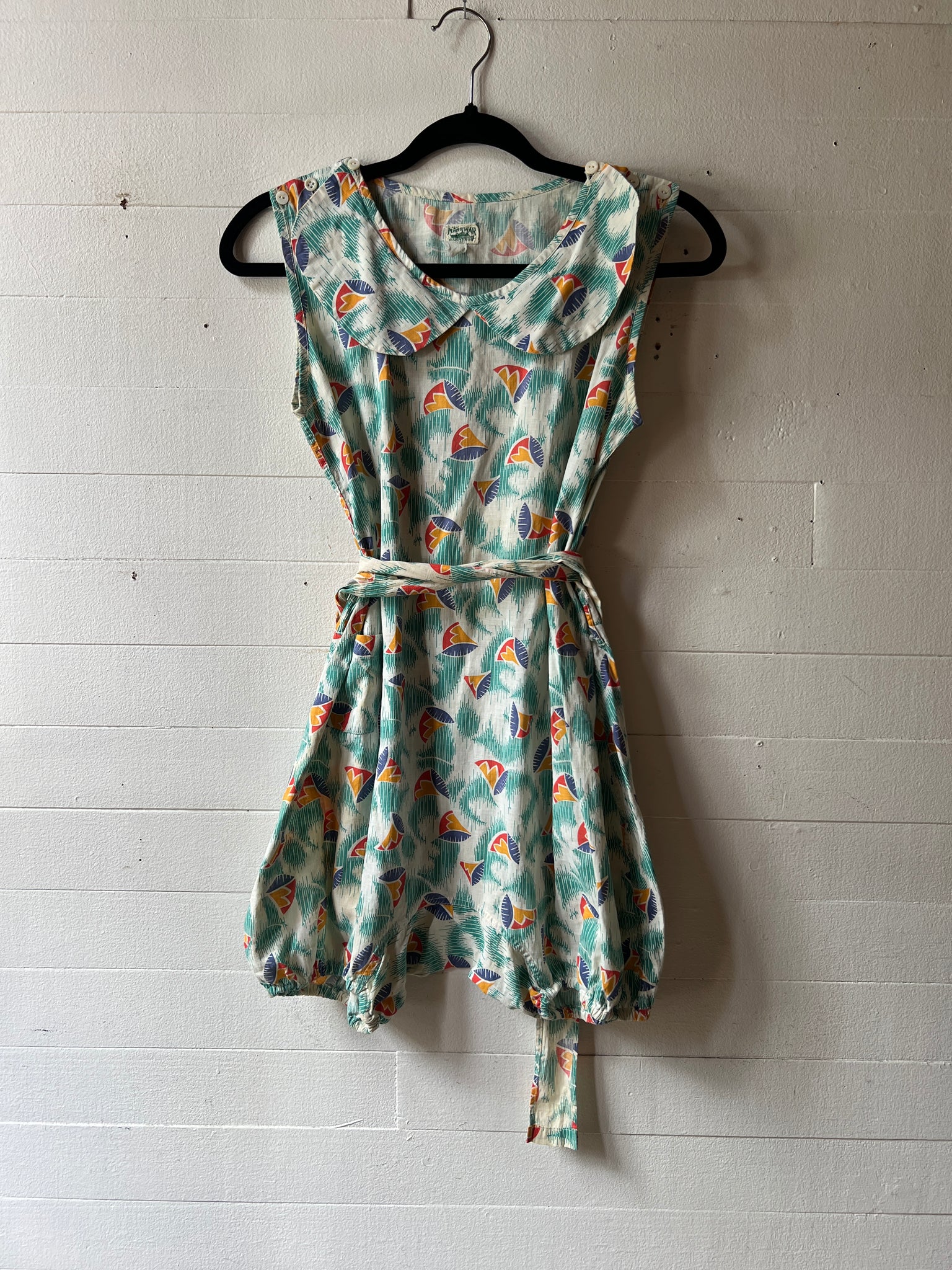 1930's Man O'War Playsuit
