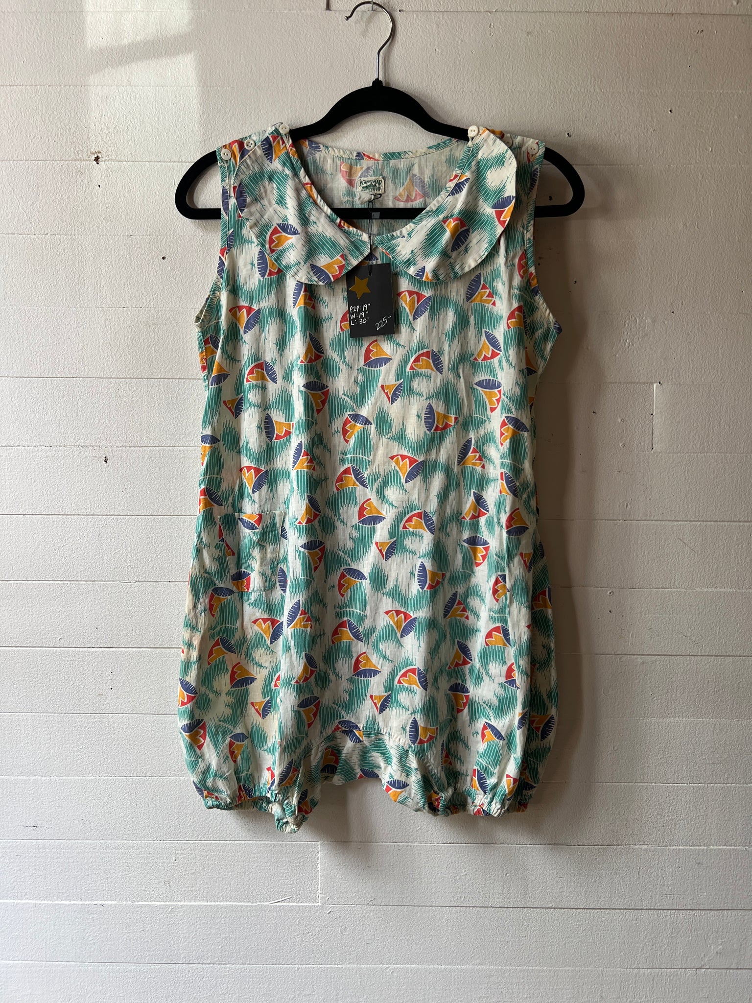1930's Man O'War Playsuit