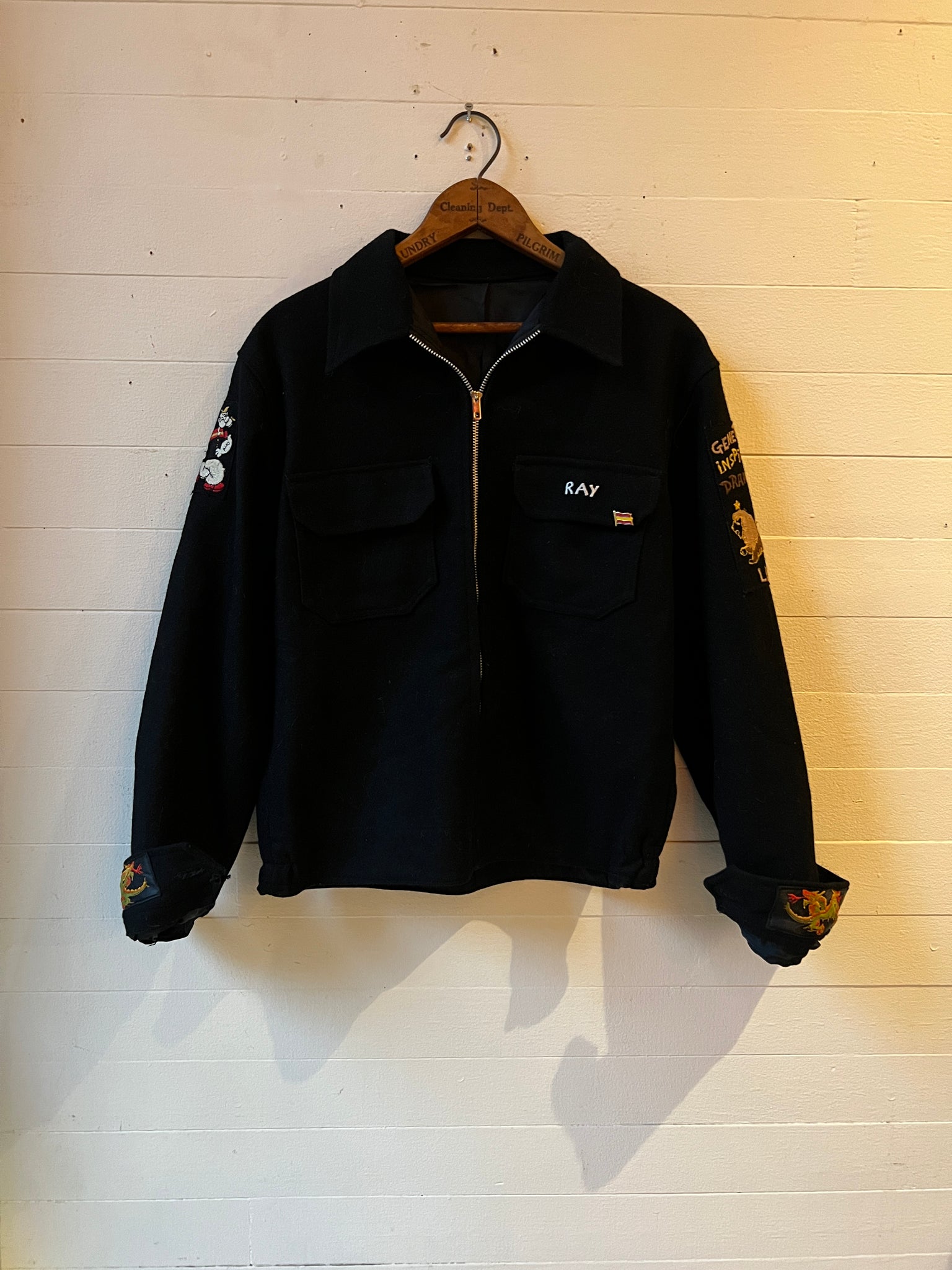 uss jfk souvenir jacket