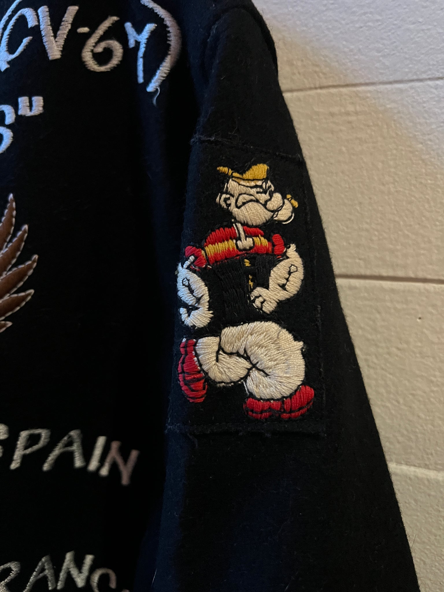 uss jfk souvenir jacket