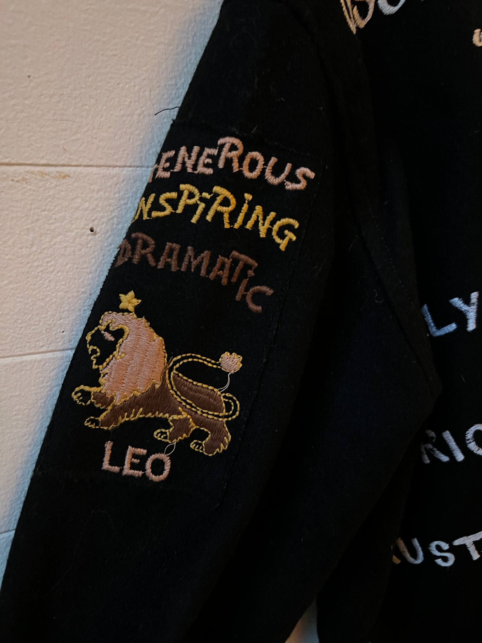 uss jfk souvenir jacket