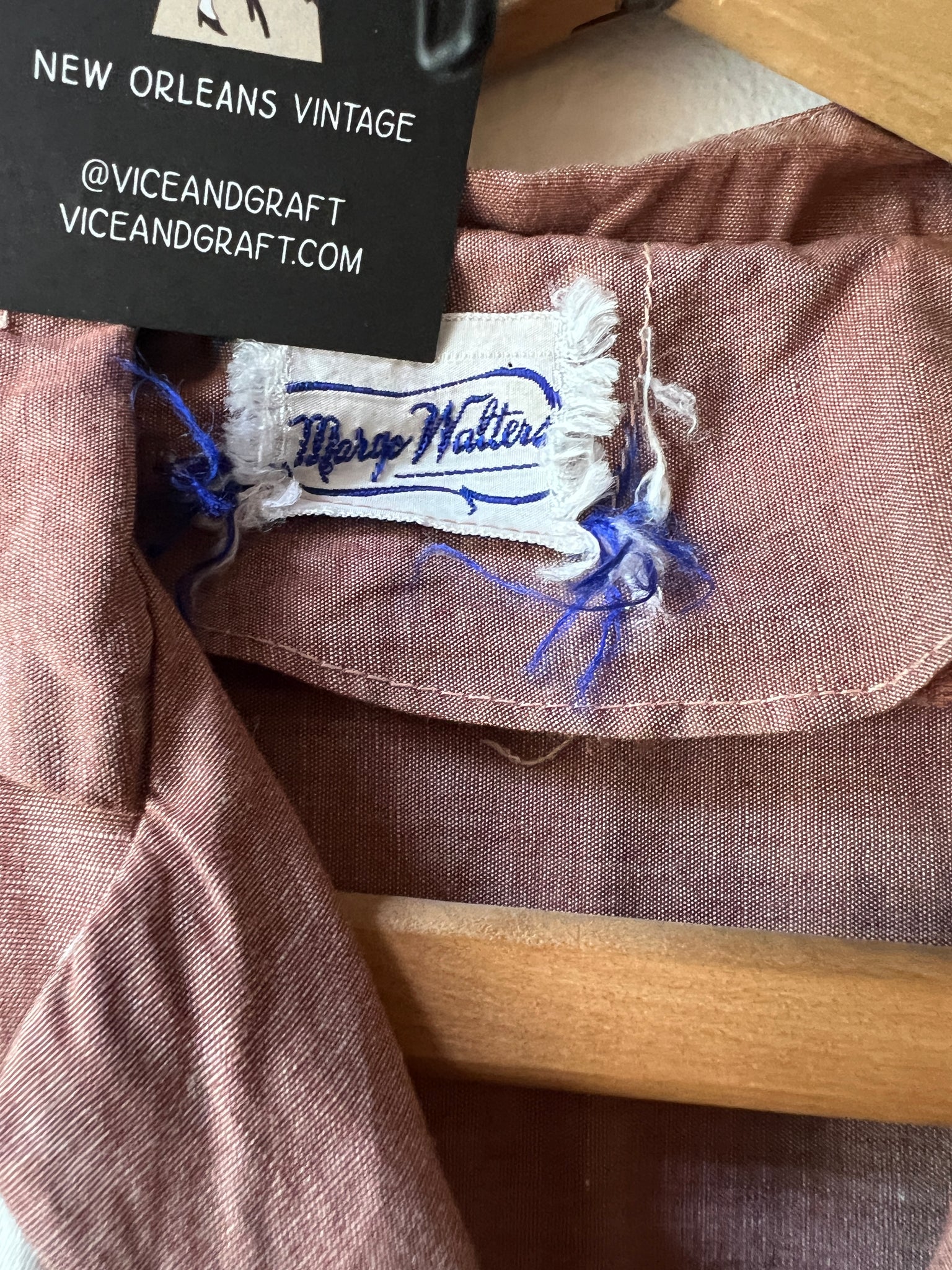1940s Margo Walters Dress