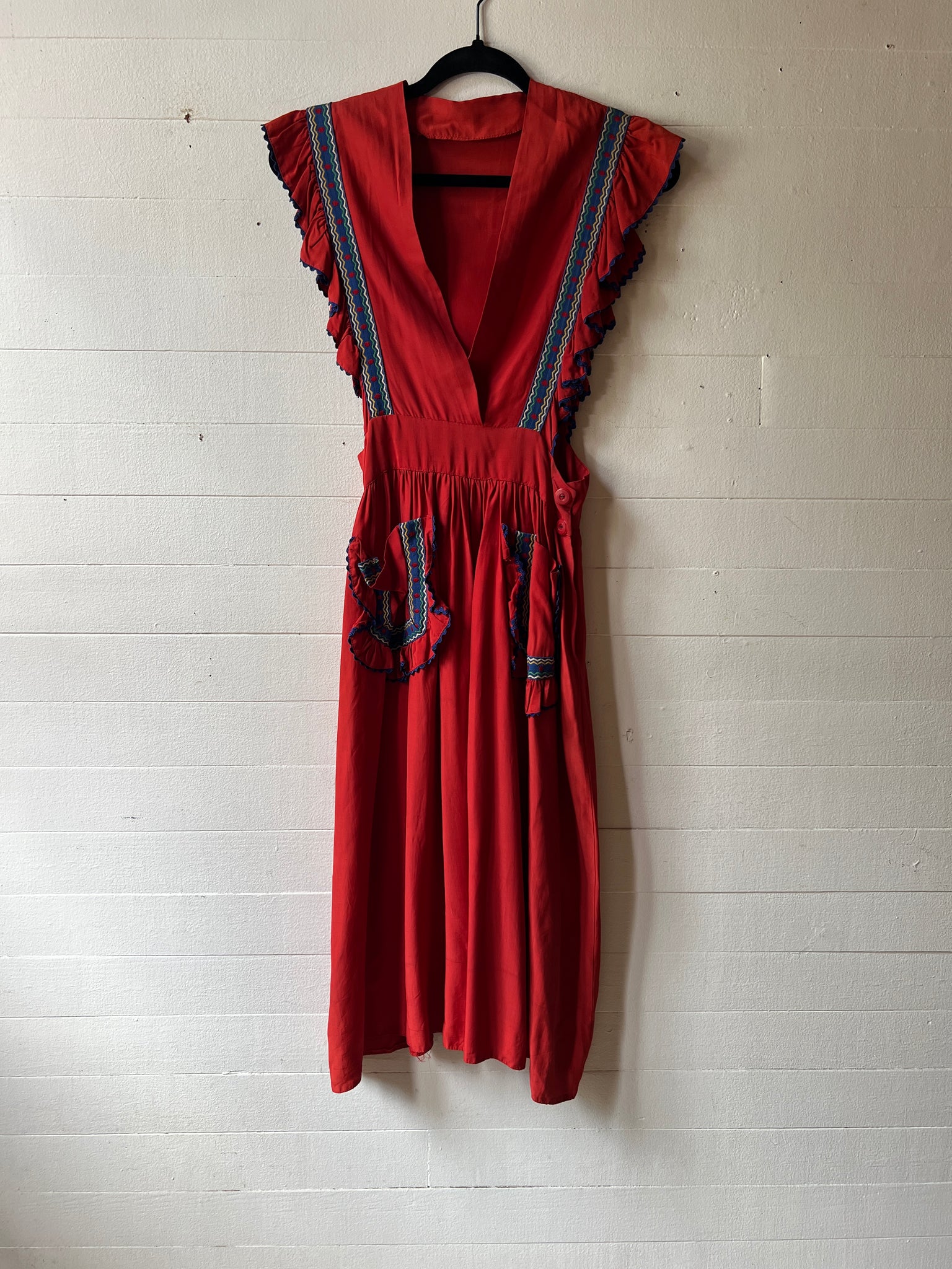 Handmade Red Dress