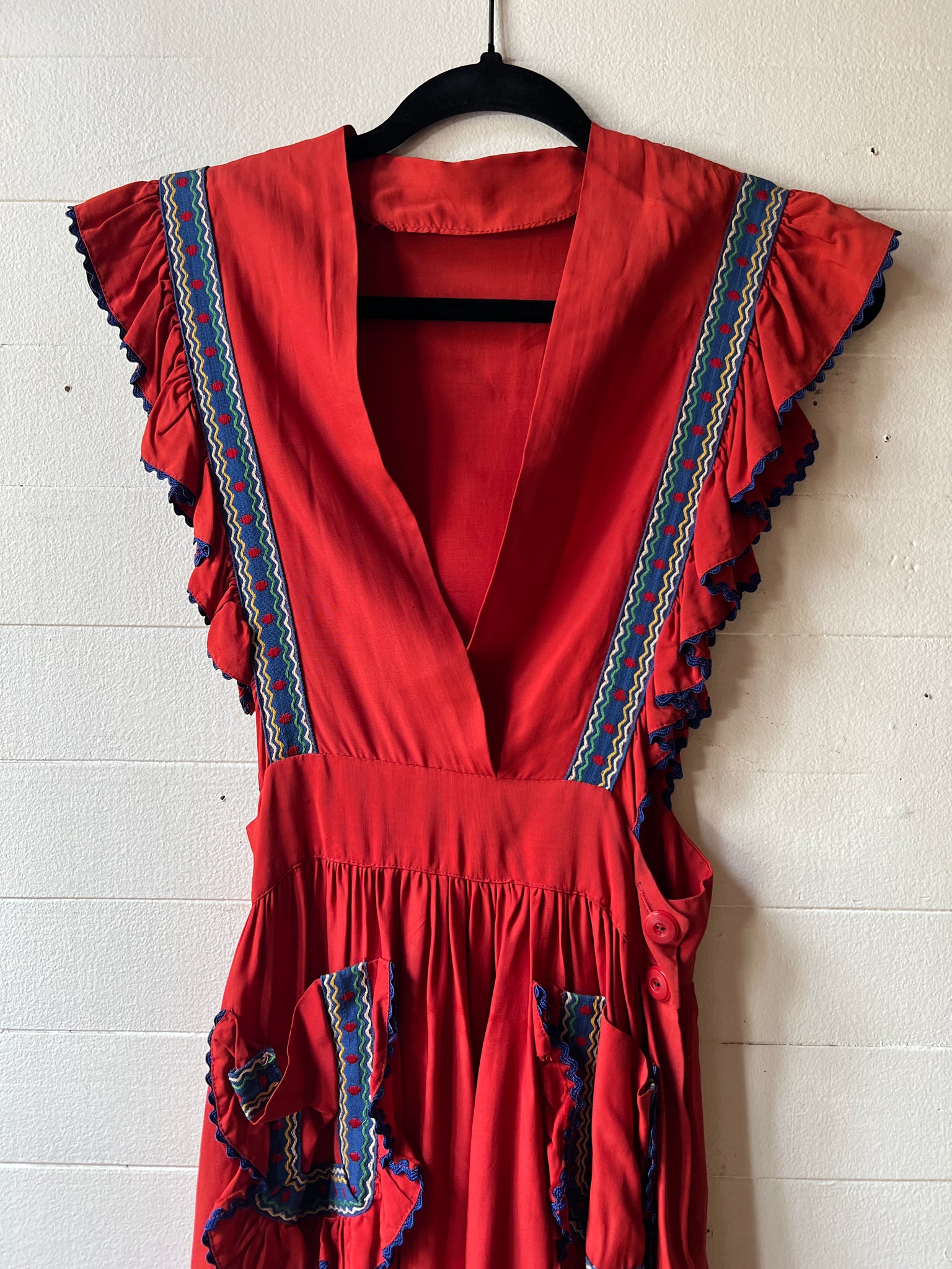 Handmade Red Dress
