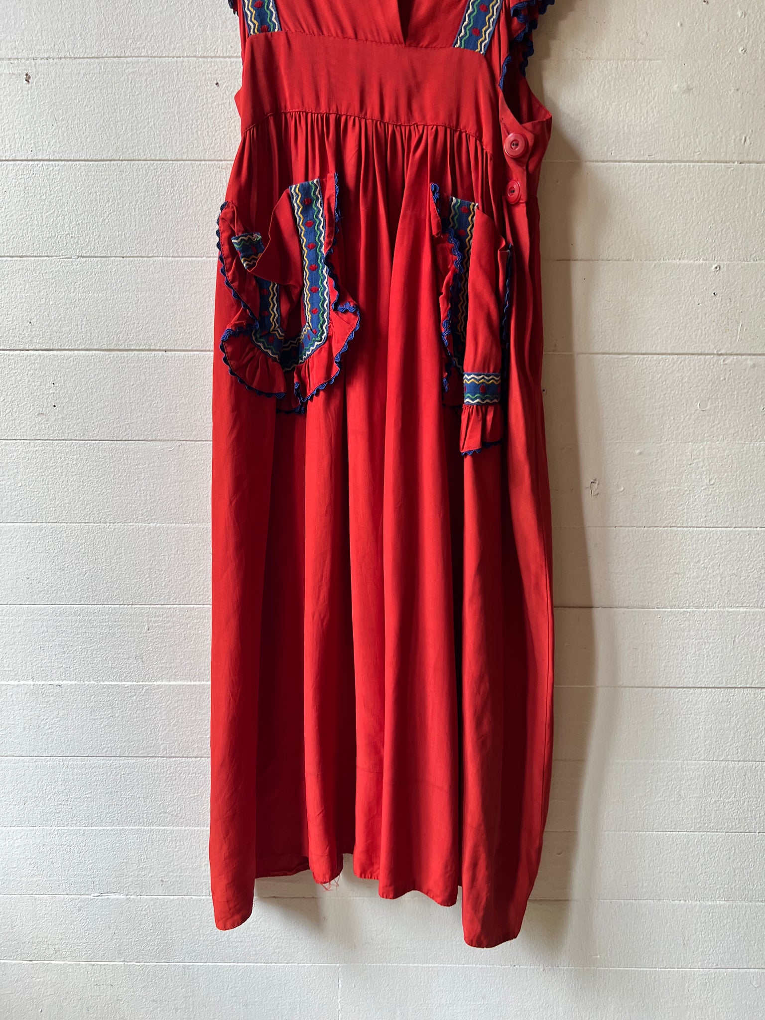Handmade Red Dress