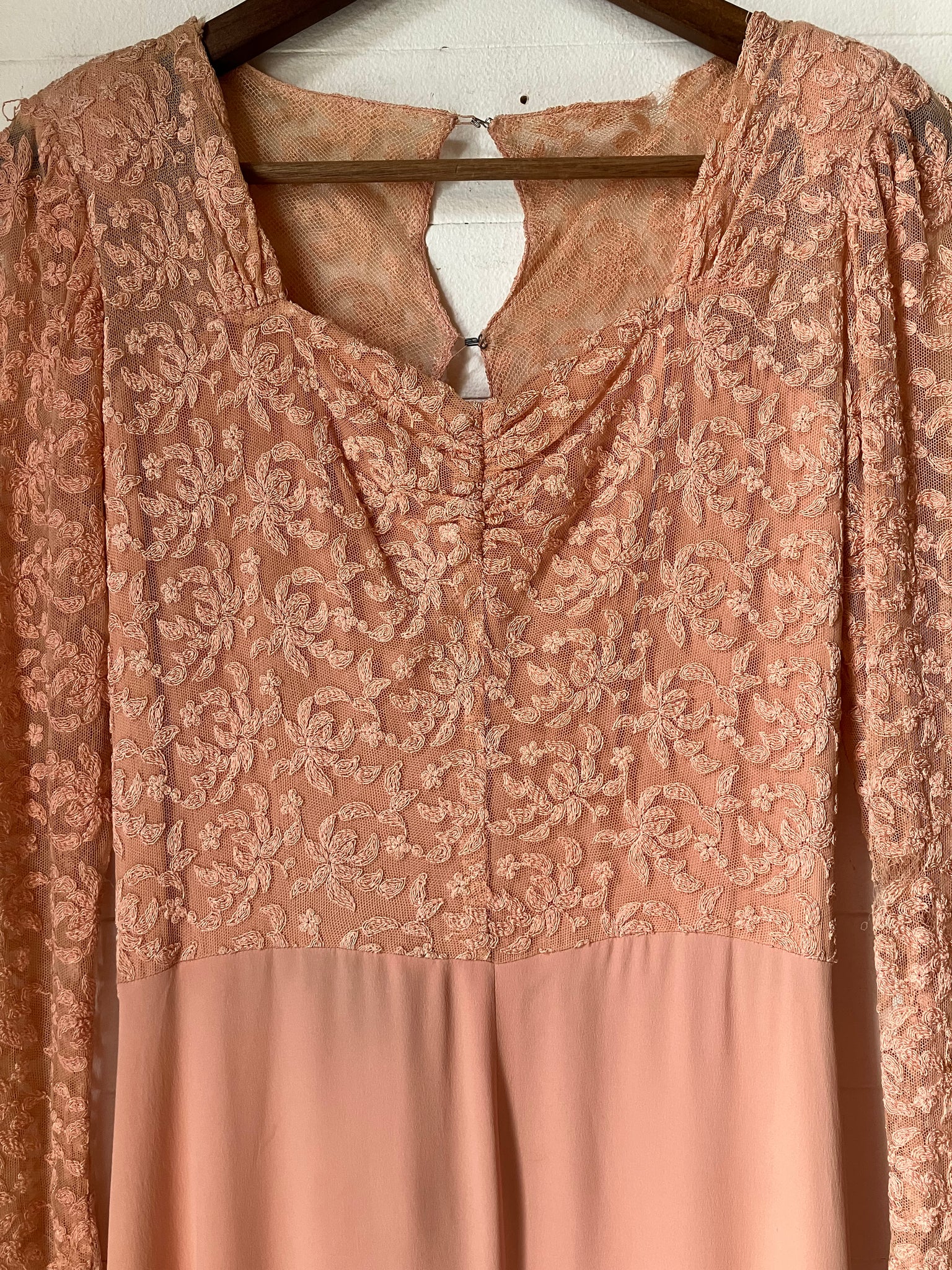 1940s Pink Dress