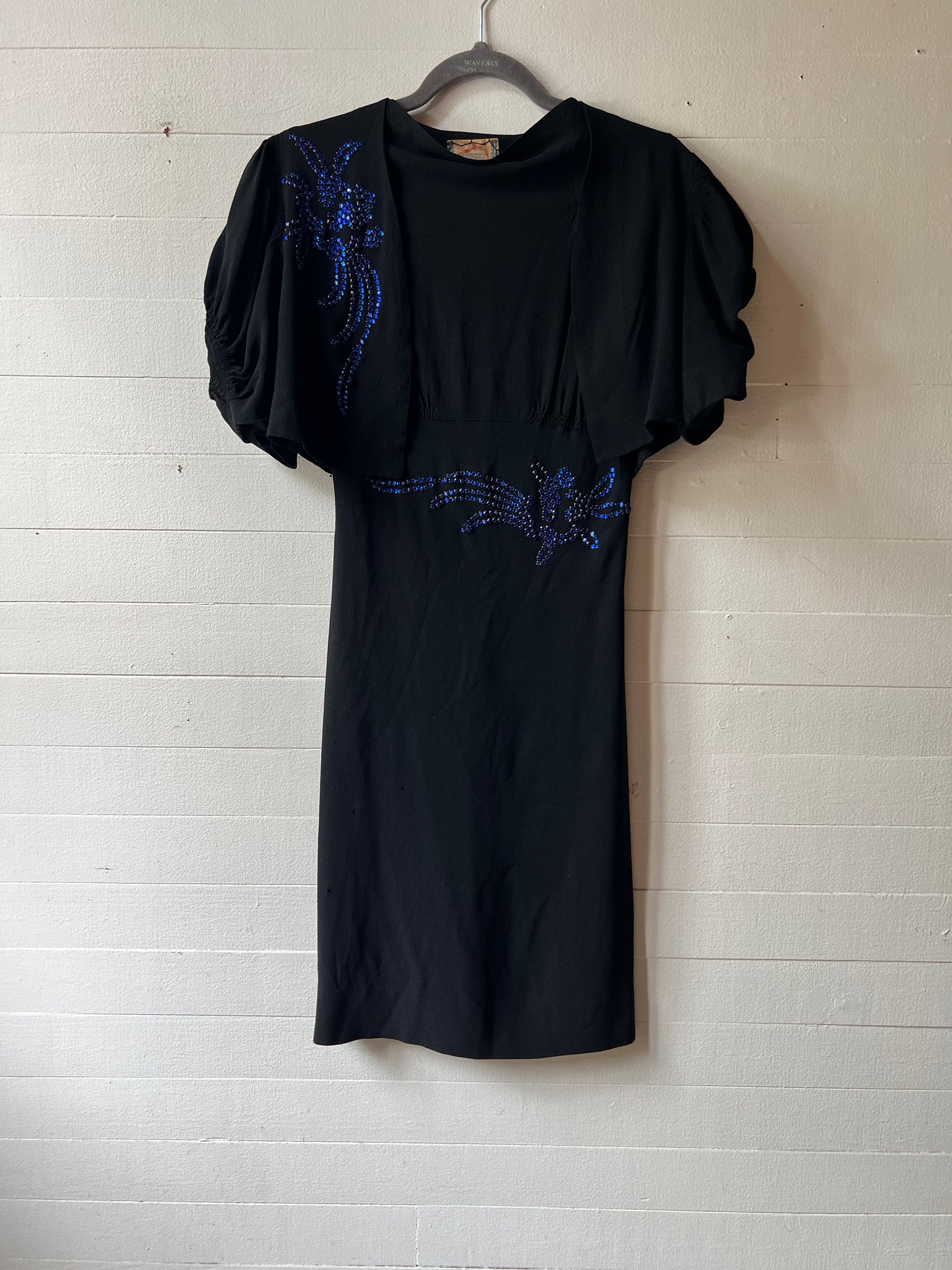 1940s Cocktail Dress + Bolero