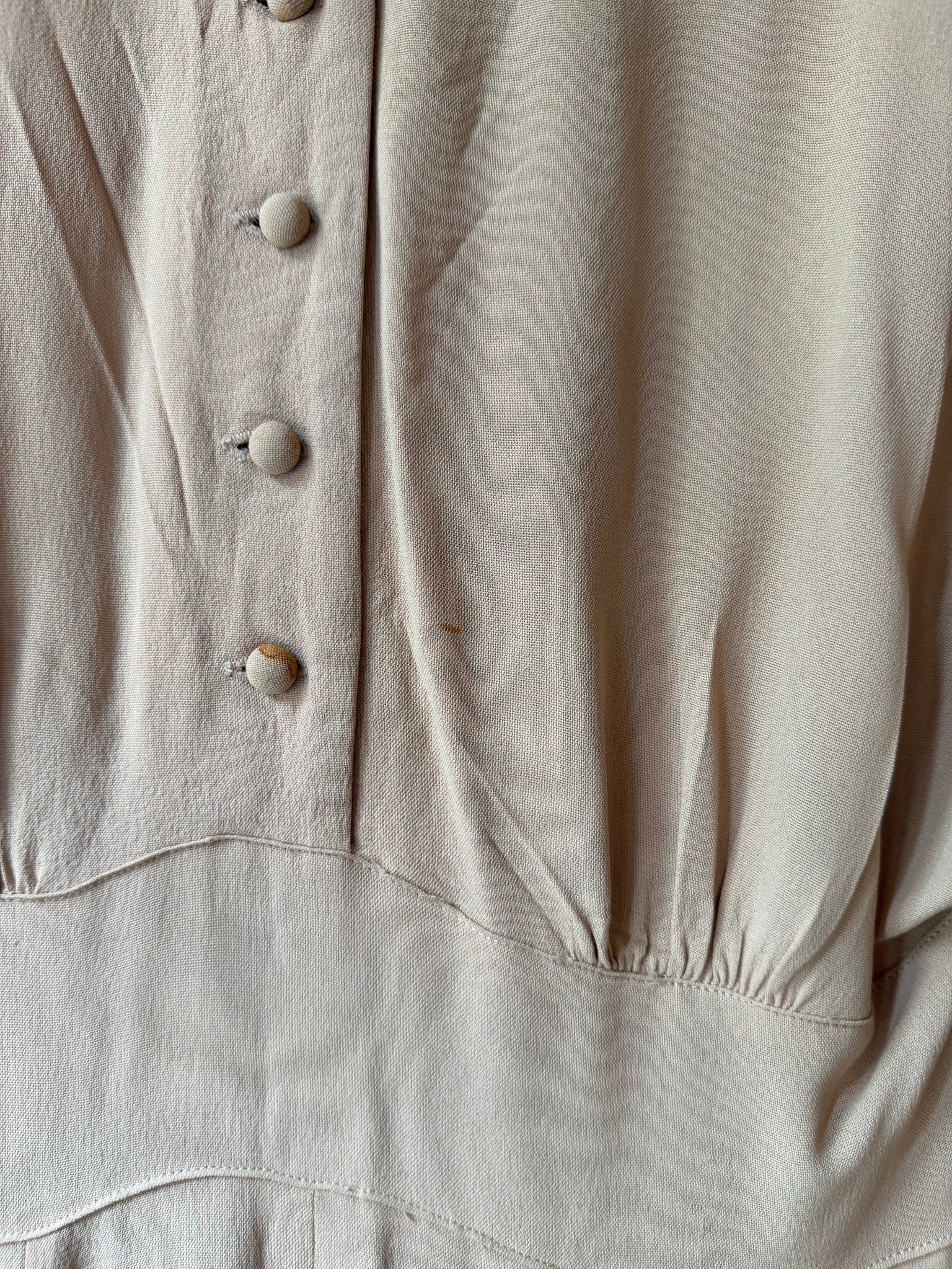 1940s Rayon Dress