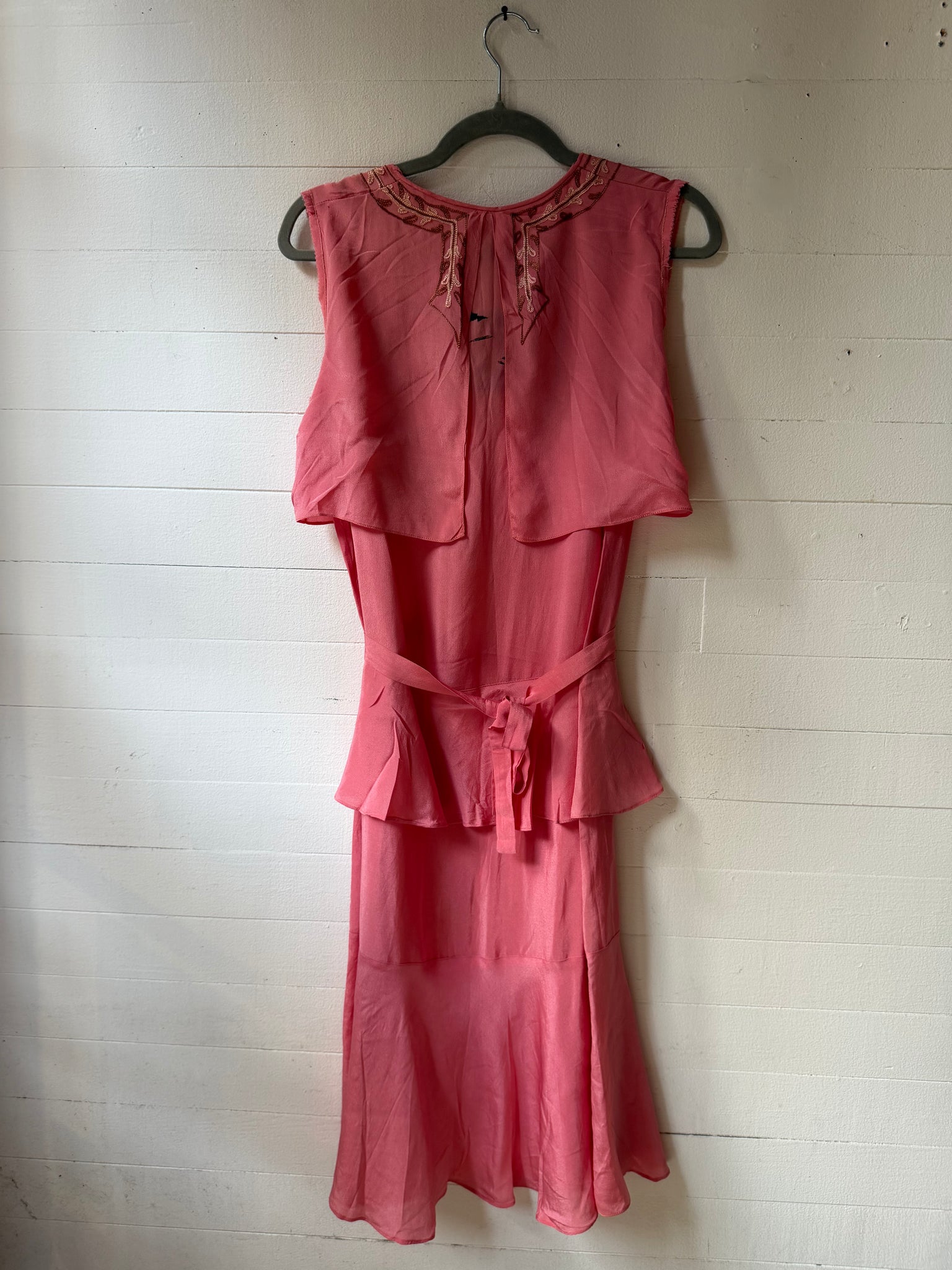 1930s Pink Dress
