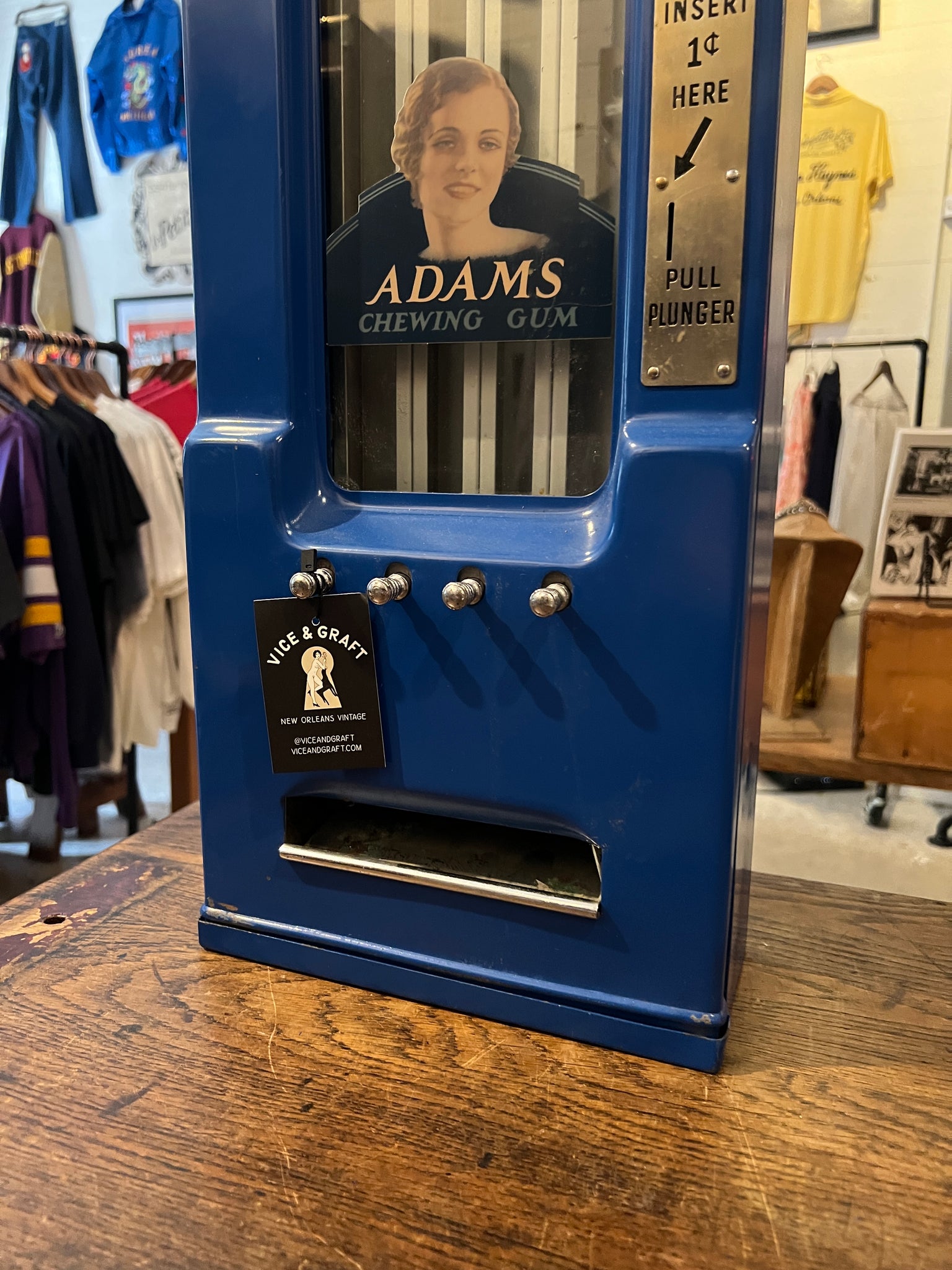 1930s Adams Gumball Machine