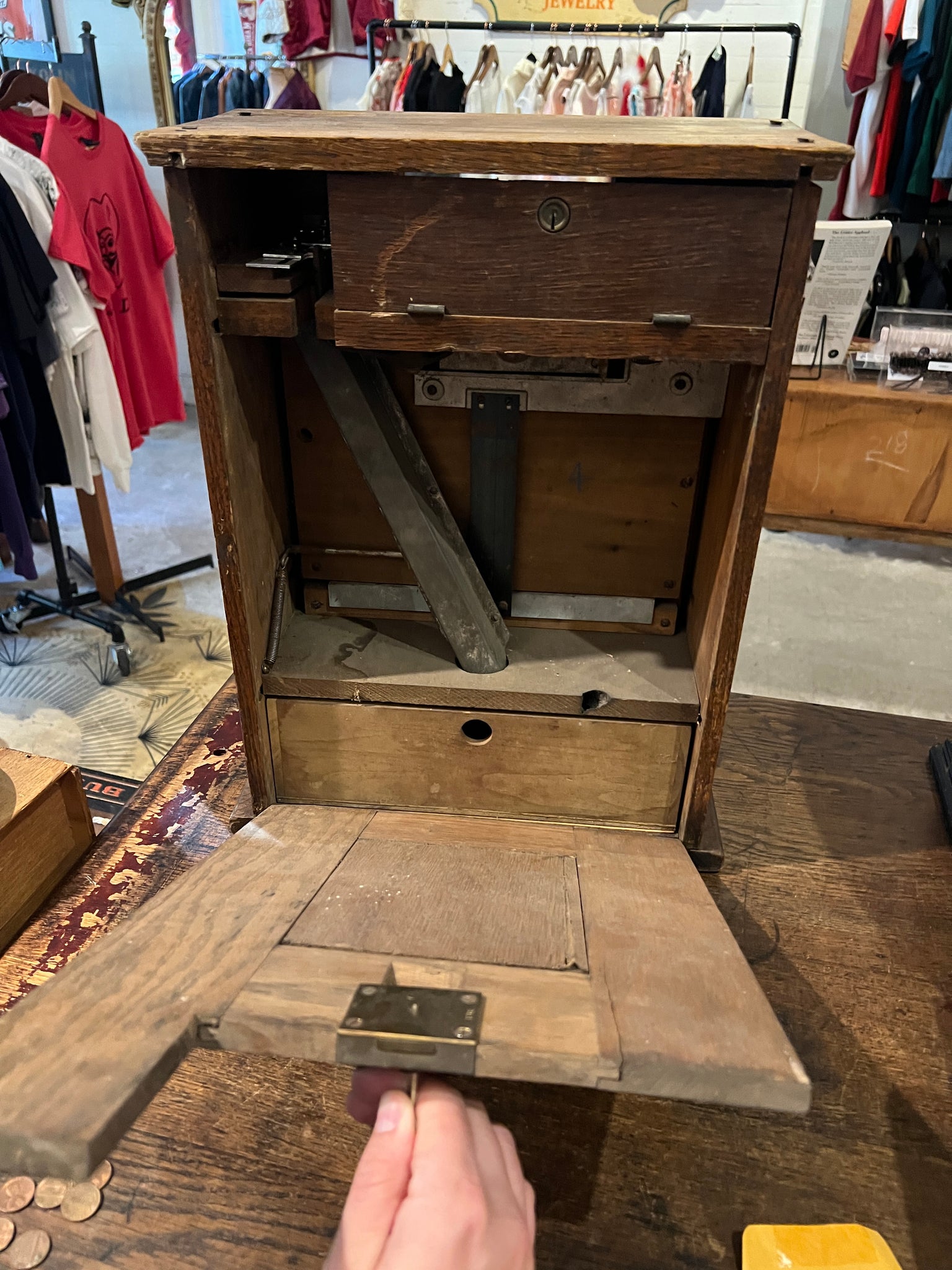 1920s Fortune Gum Machine