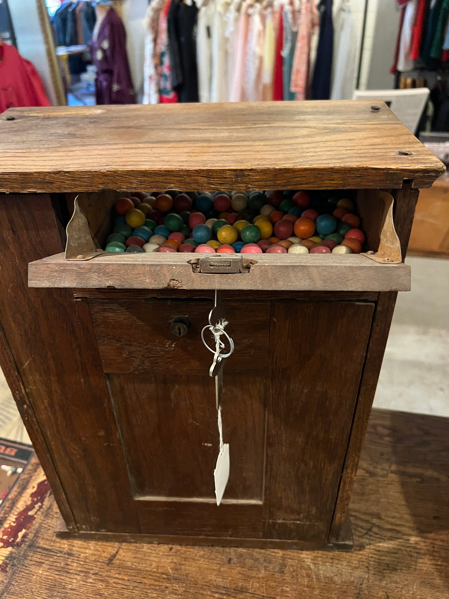 1920s Fortune Gum Machine