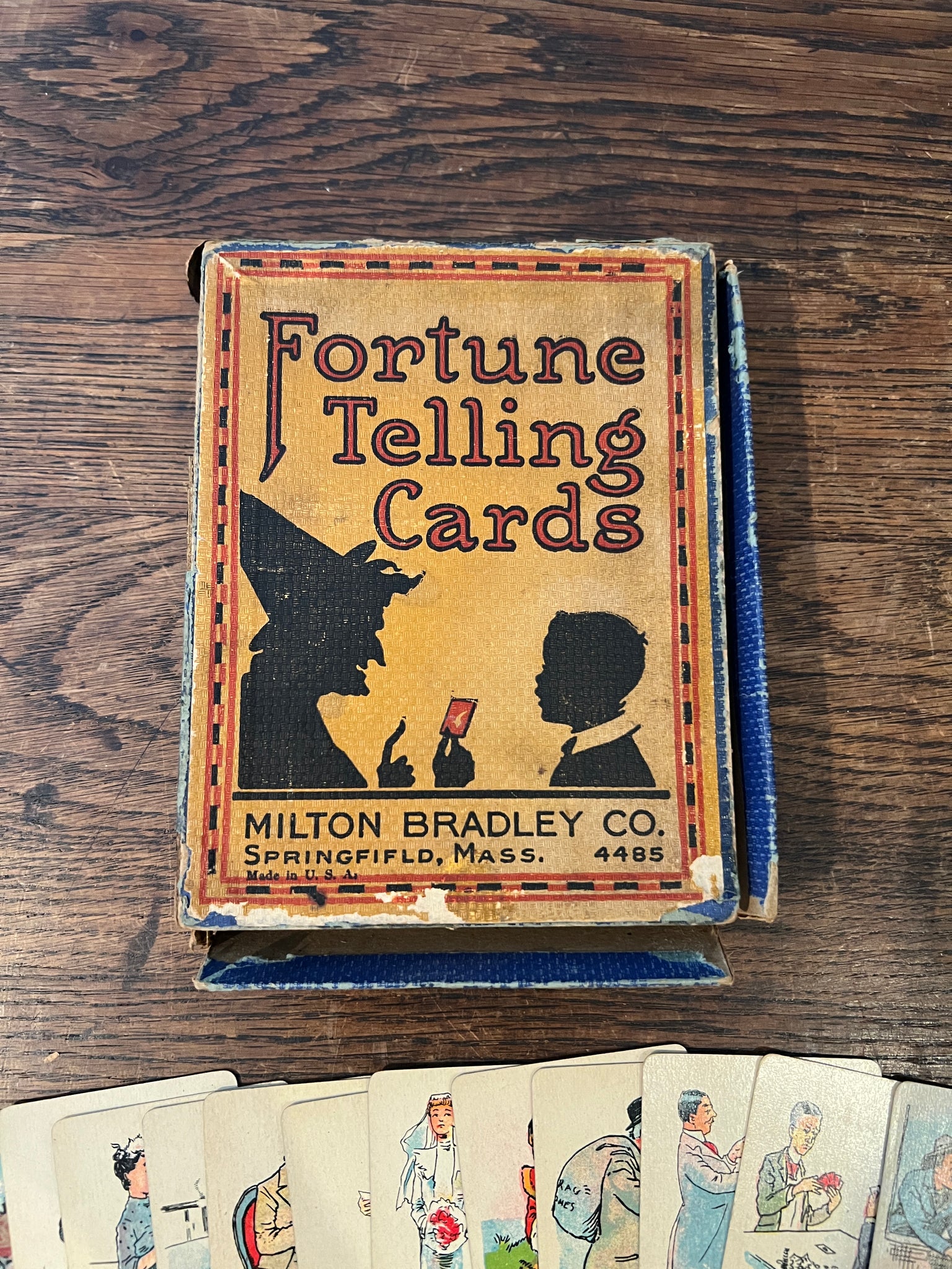 1908 Milton Bradley Fortune Telling Cards
