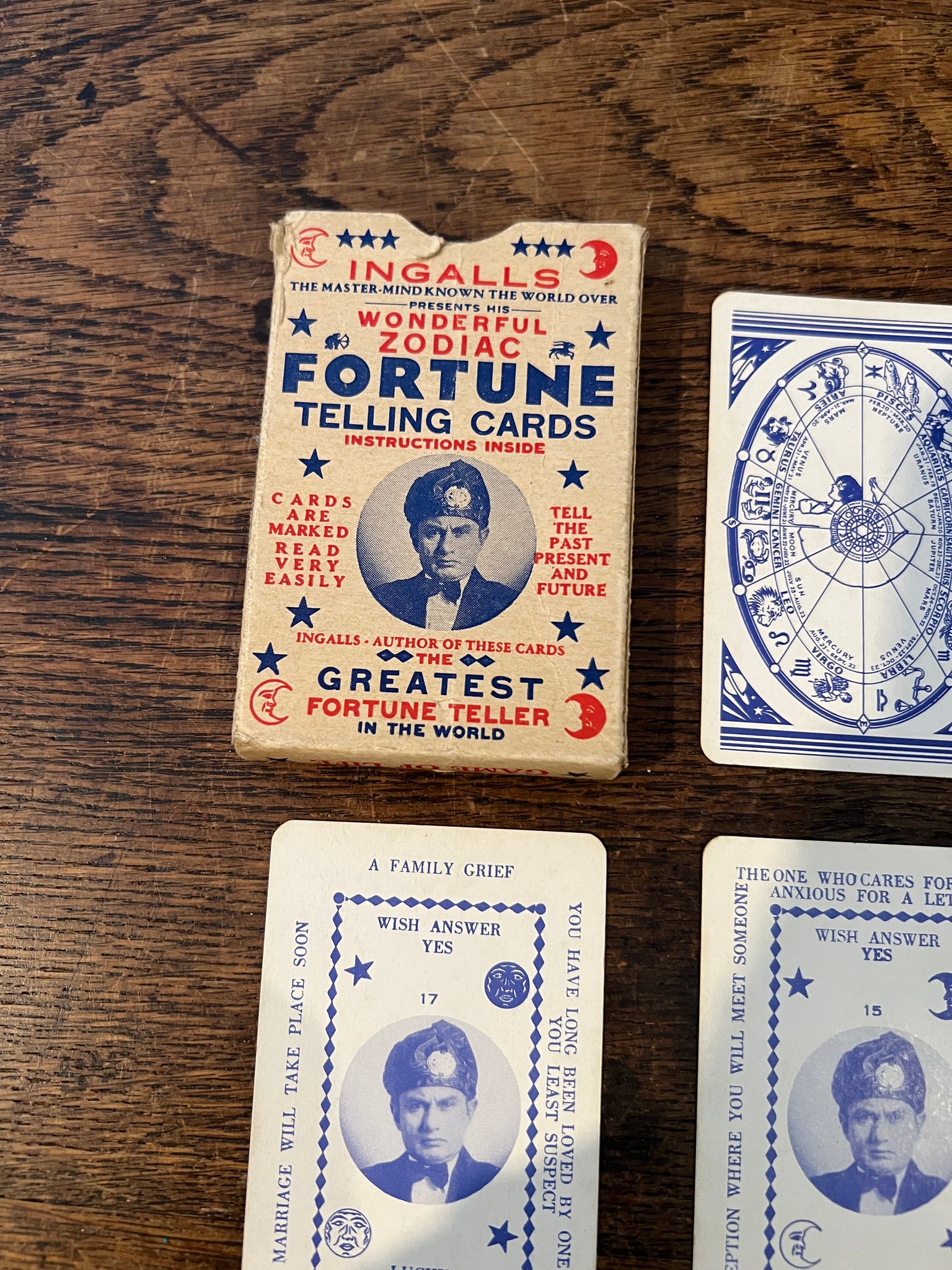 1930s Ingalls Fortune Telling Cards