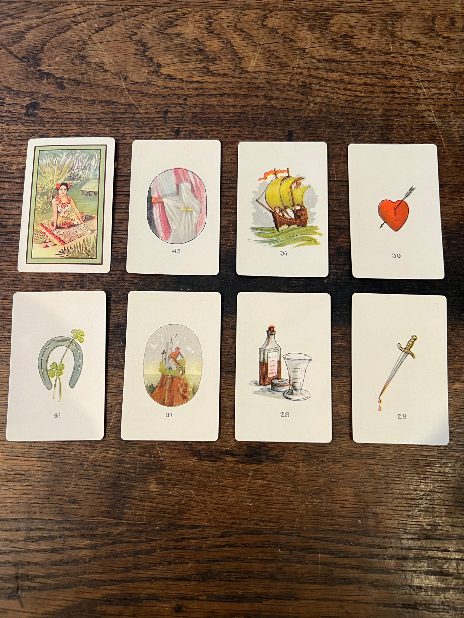 1930s Ingalls Fortune Telling Cards