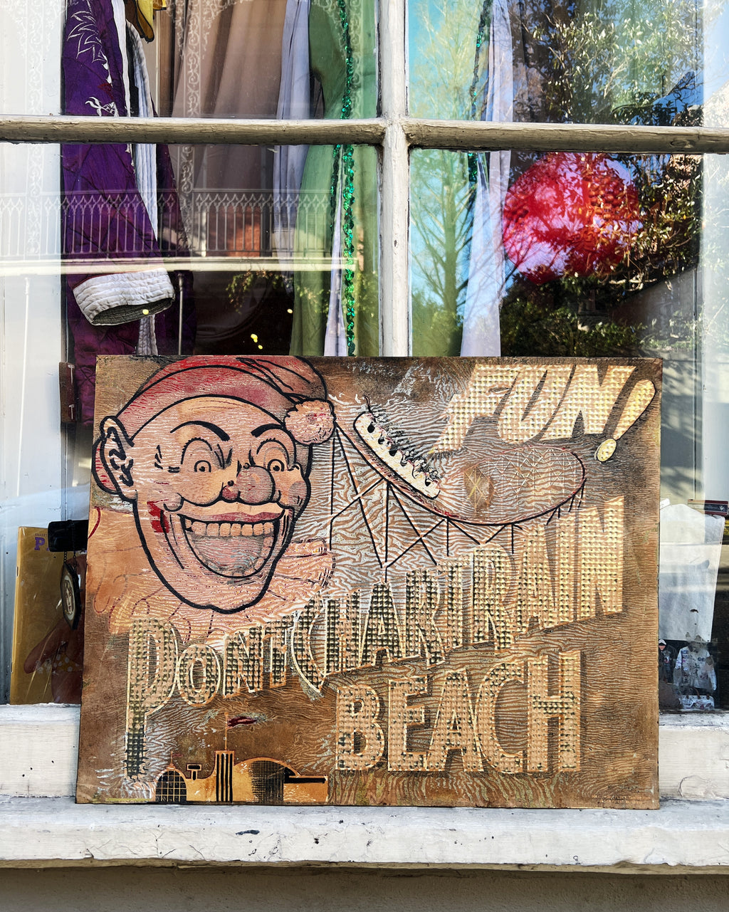 Pontchartrain Beach Tin Sign